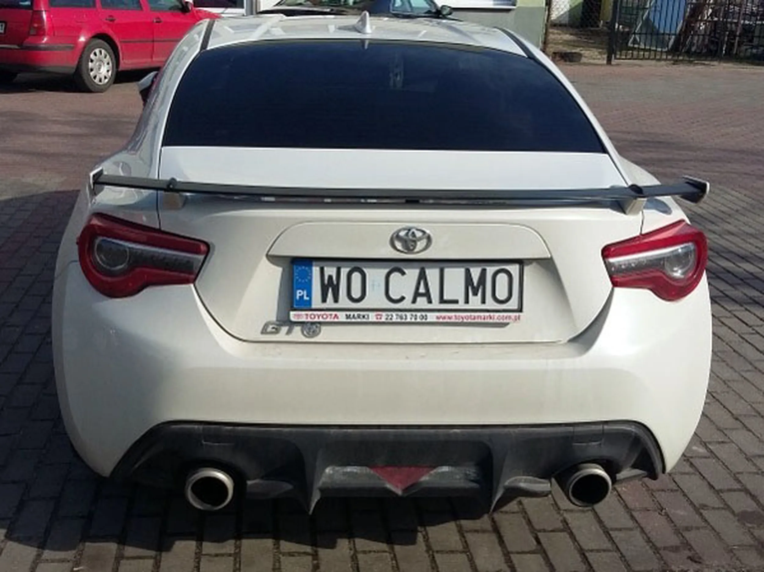 Fajny numer, blacha W0 CALMO