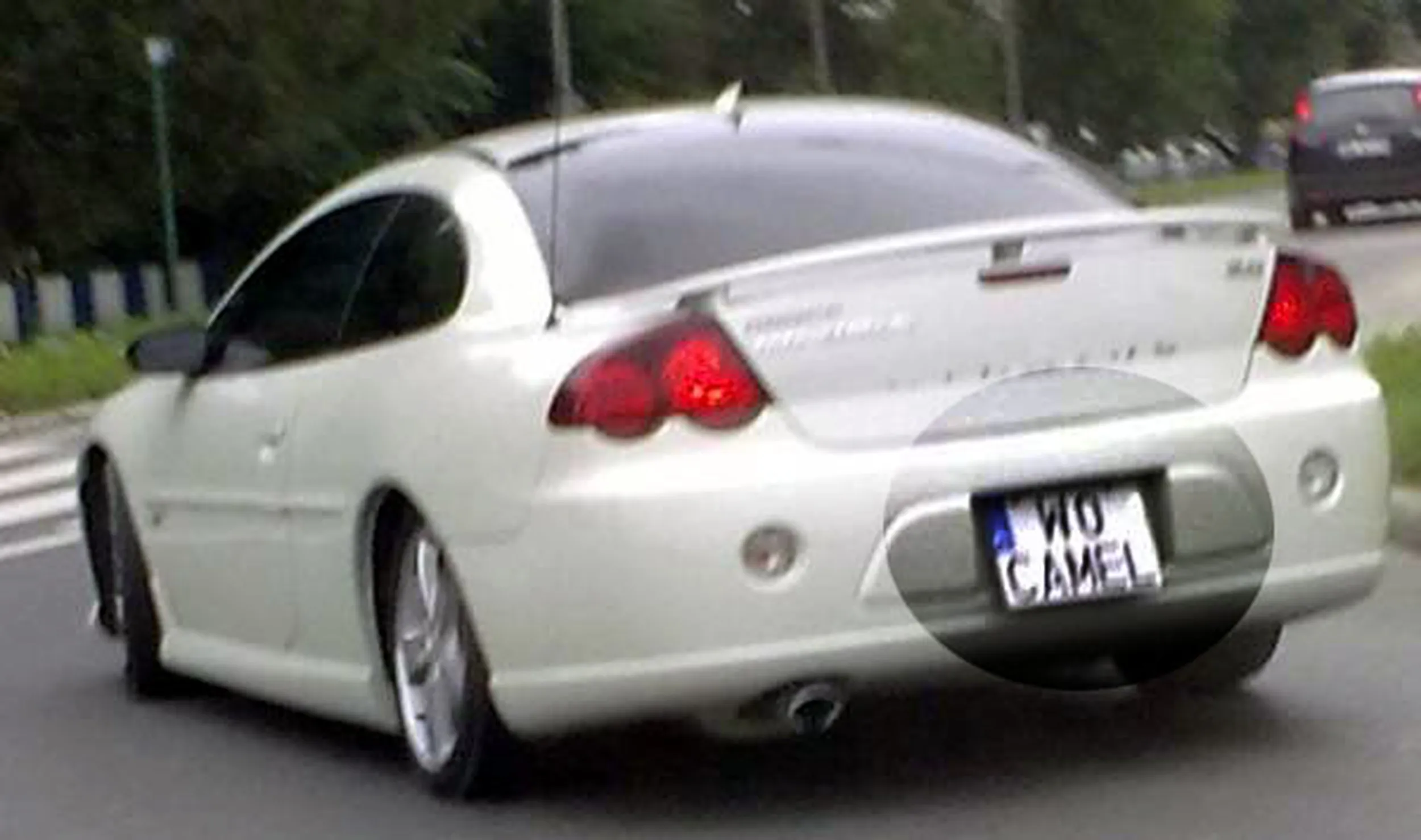 Fajny numer, blacha W0 CAMEL