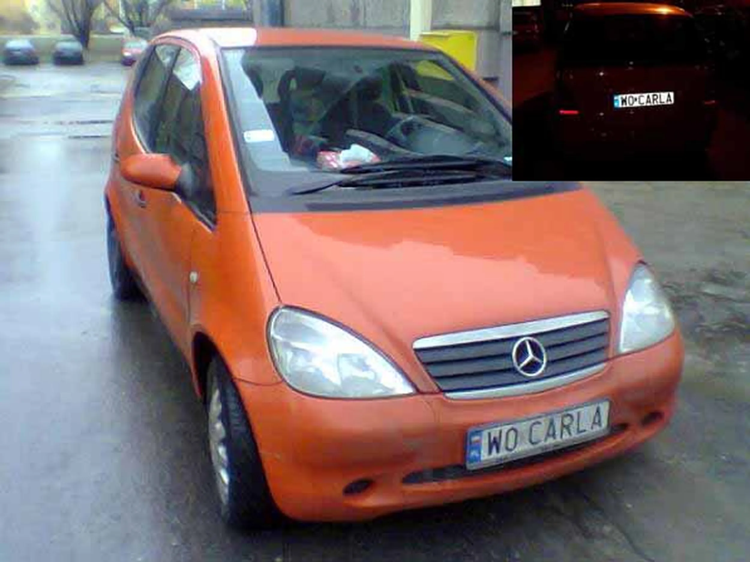 Fajny numer, blacha W0 CARLA