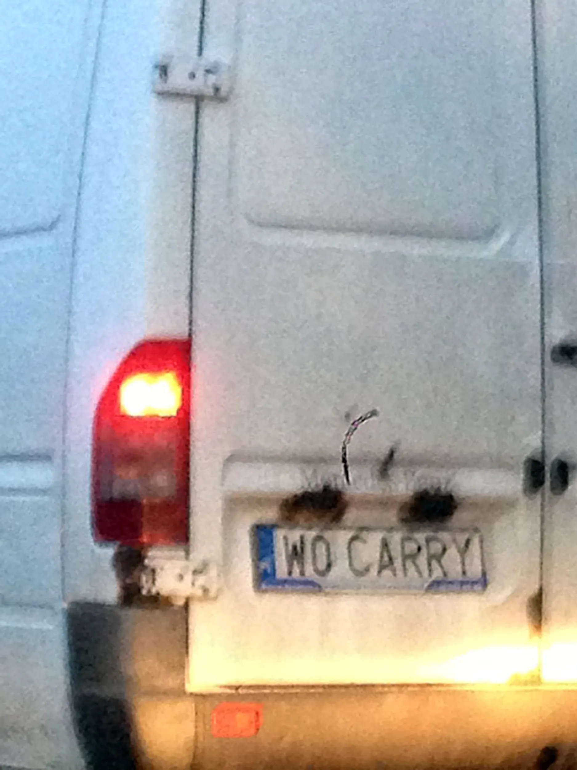 Fajny numer, blacha W0 CARRY