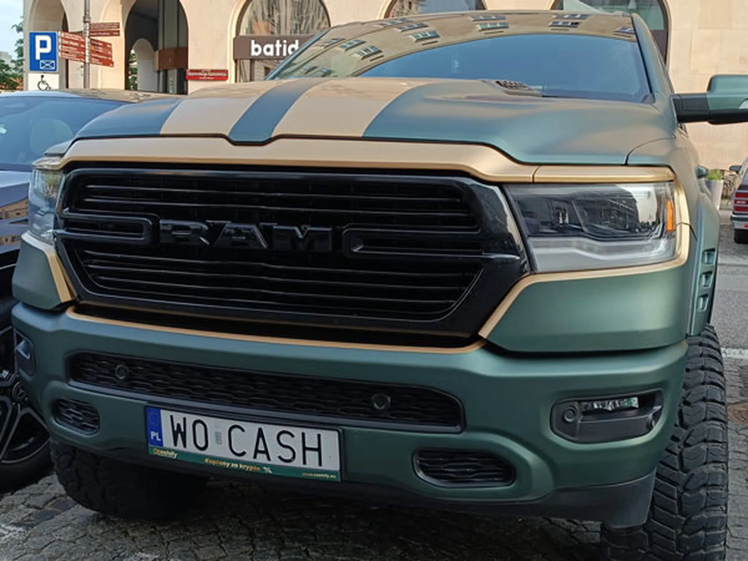 Fajny numer, blacha W0 CASH