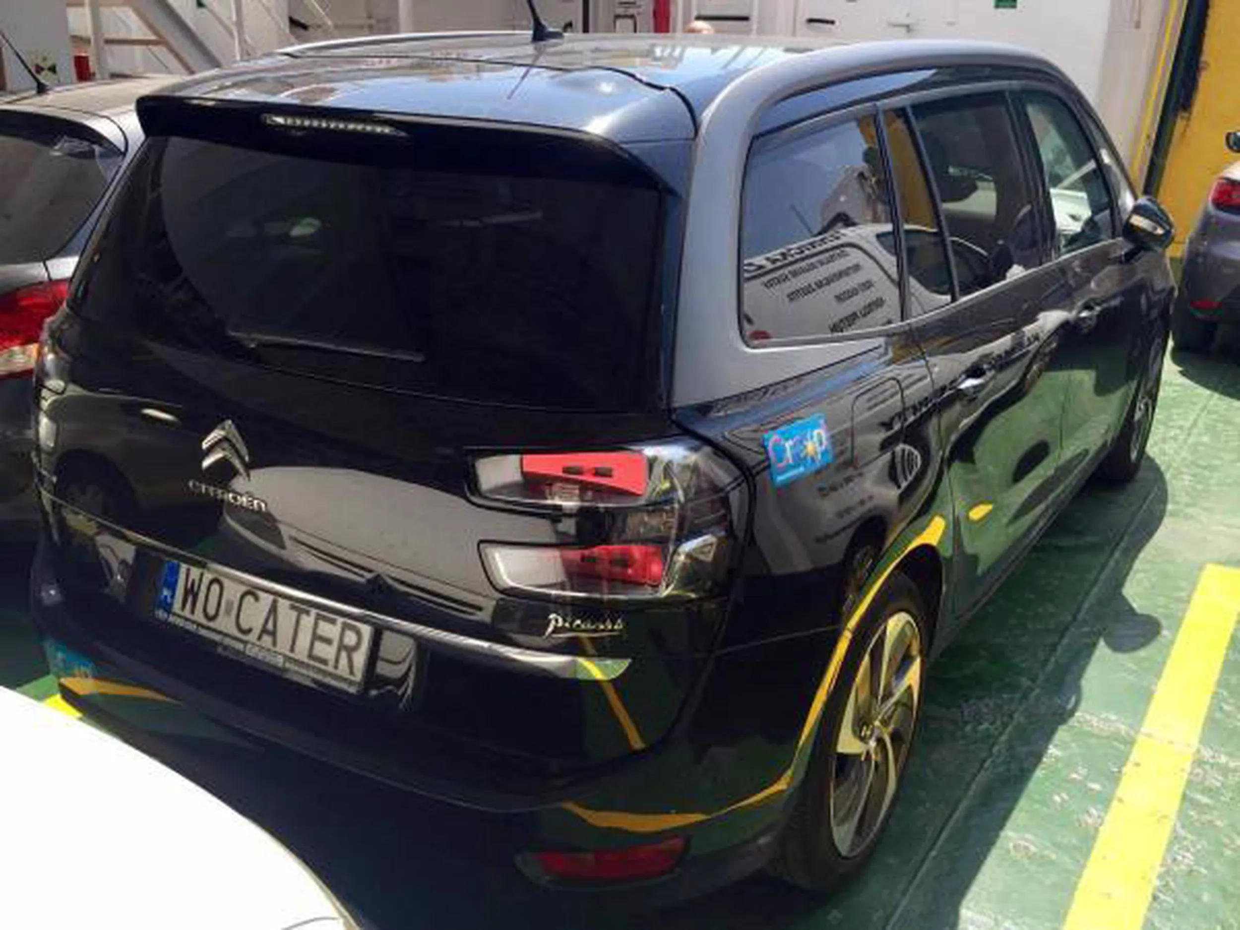 Fajny numer, blacha W0 CATER