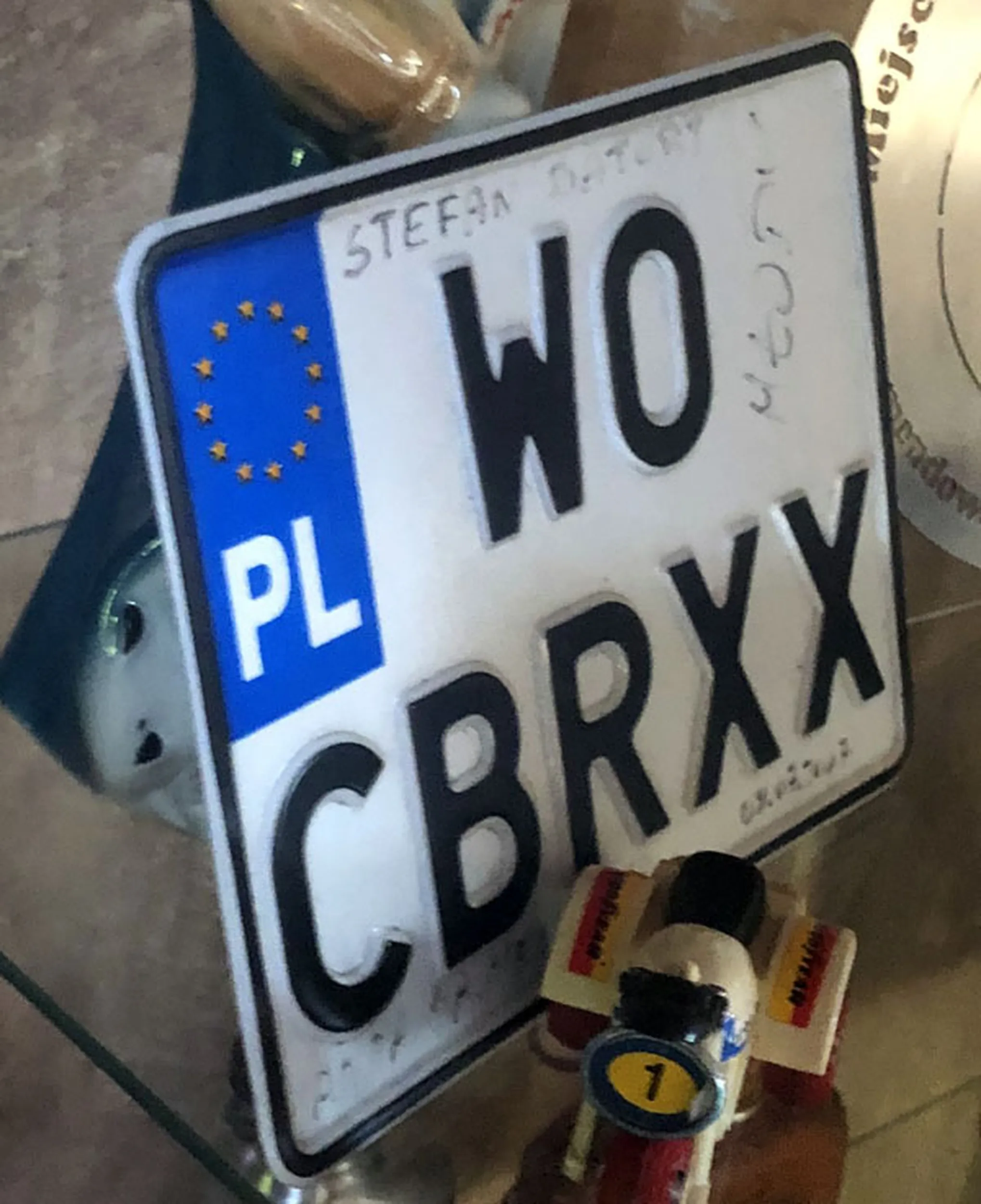 Fajny numer, blacha W0 CBRXX