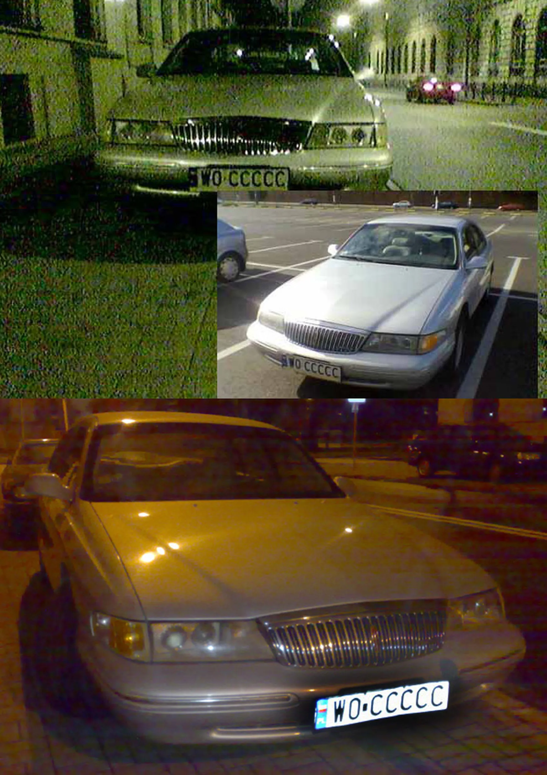 Fajny numer, blacha W0 CCCCC