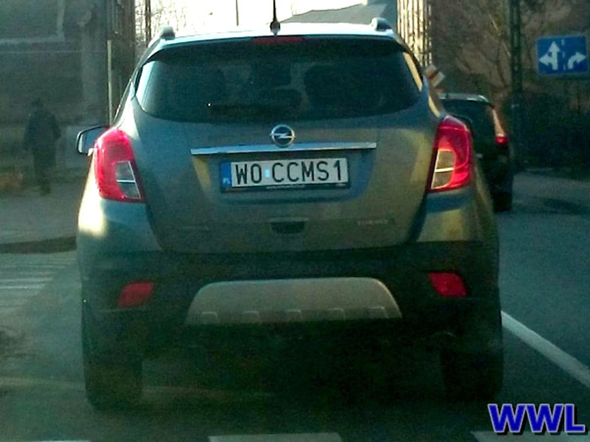 Fajny numer, blacha W0 CCMS1