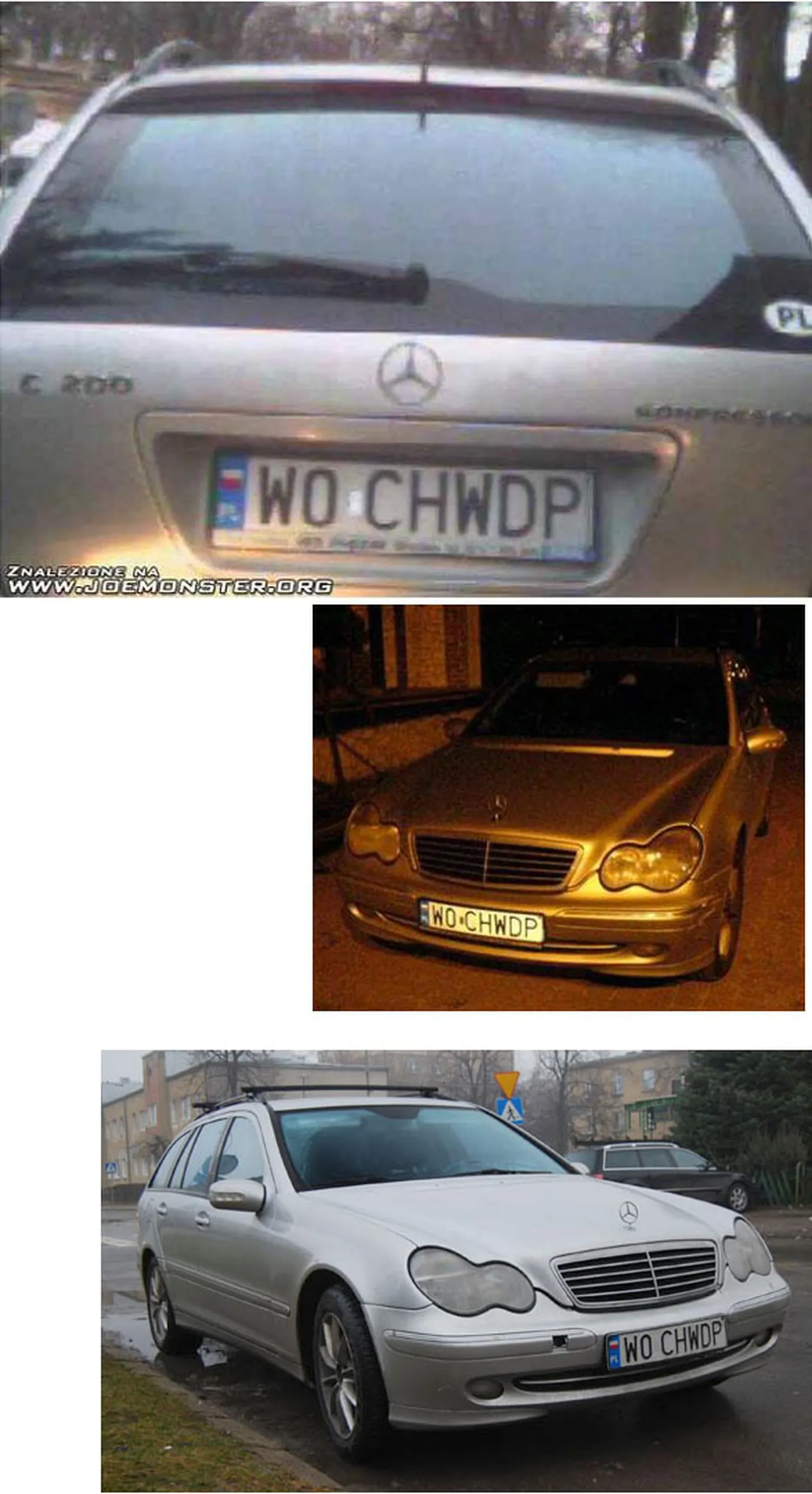 Fajny numer, blacha W0 CHWDP