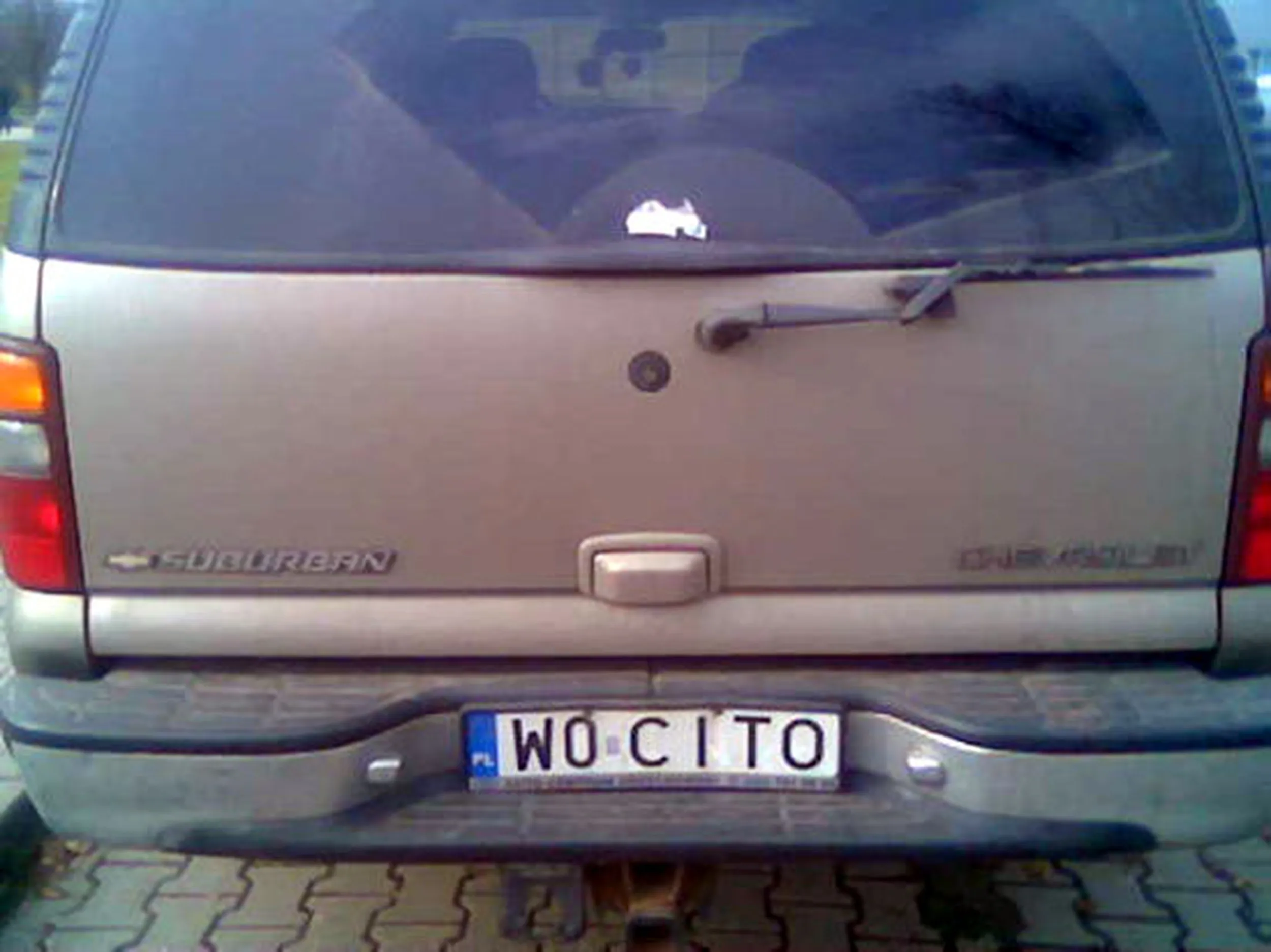 Fajny numer, blacha W0 CITO