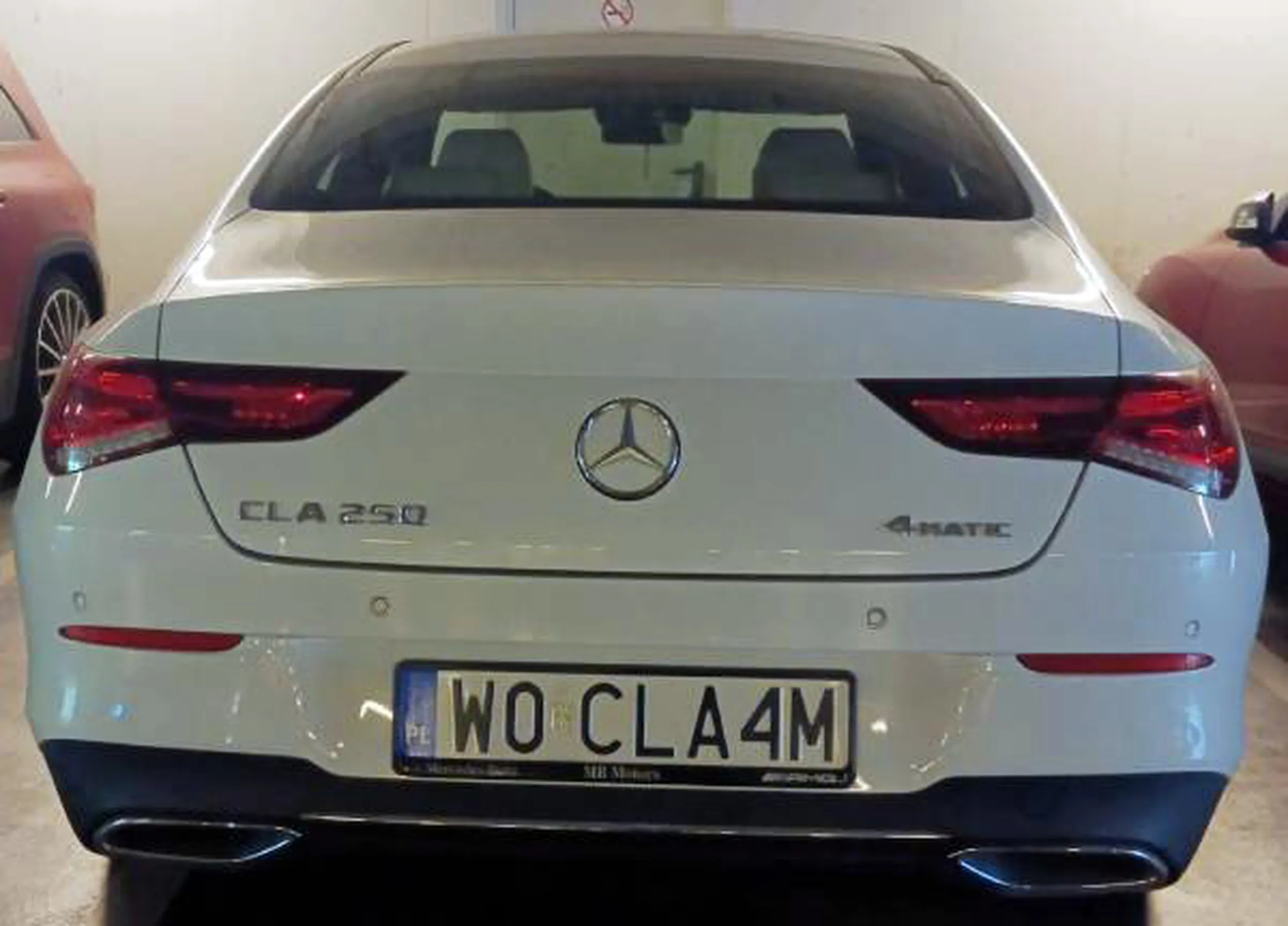 Fajny numer, blacha W0 CLA4M