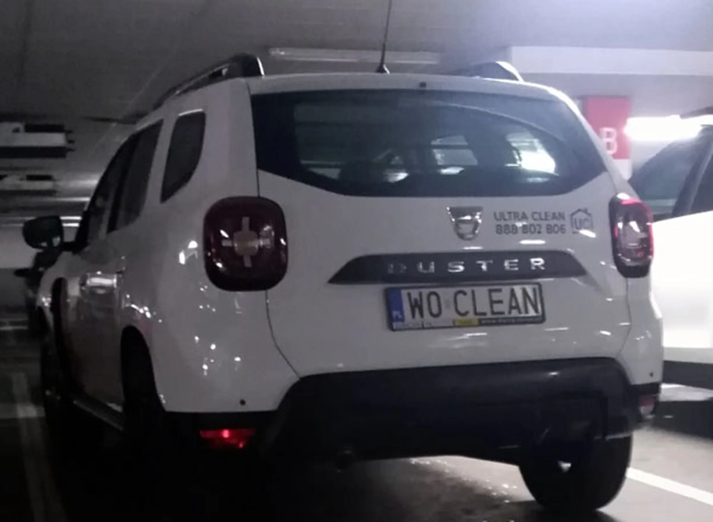 Fajny numer, blacha W0 CLEAN