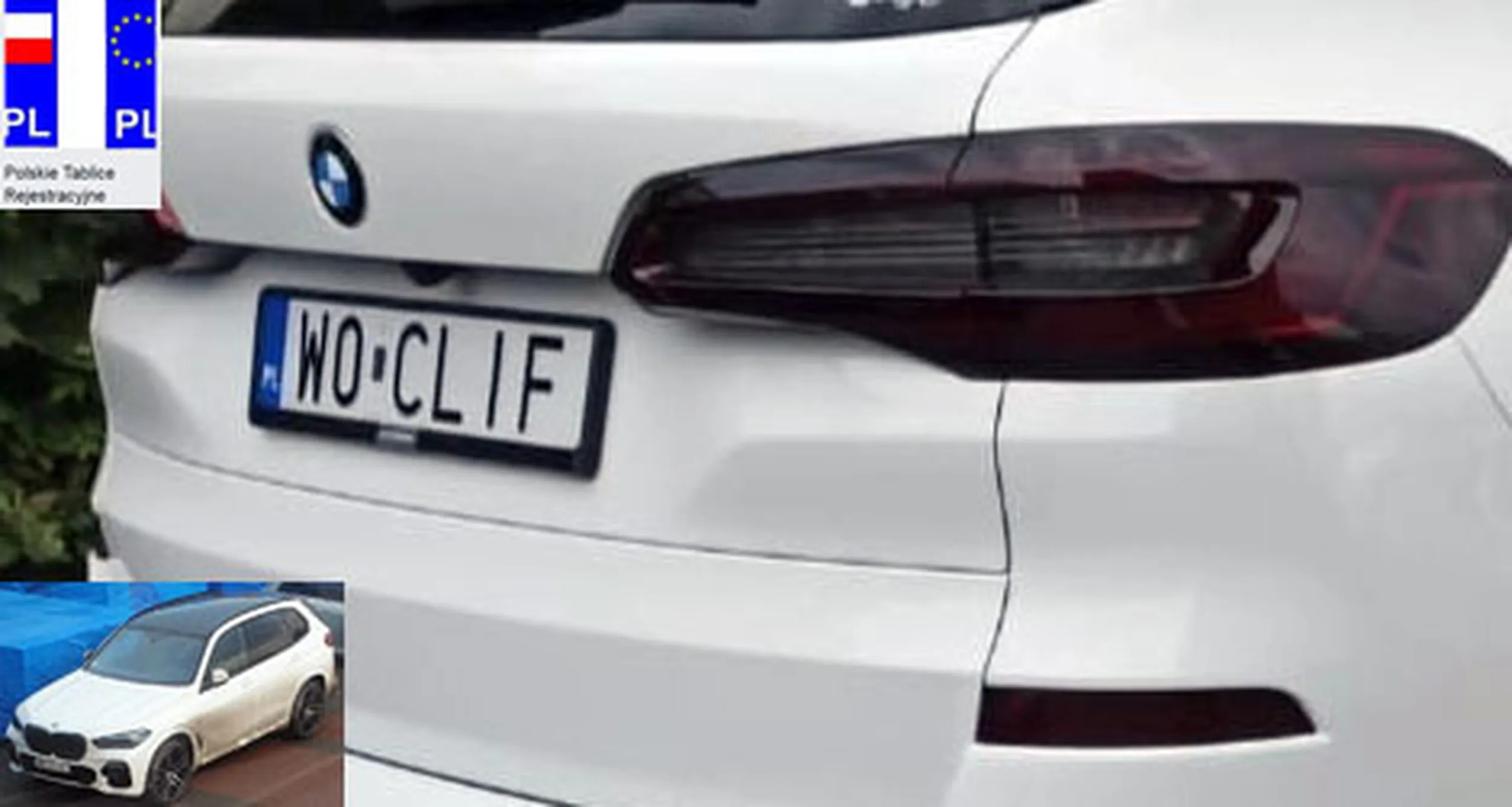 Fajny numer, blacha W0 CLIF