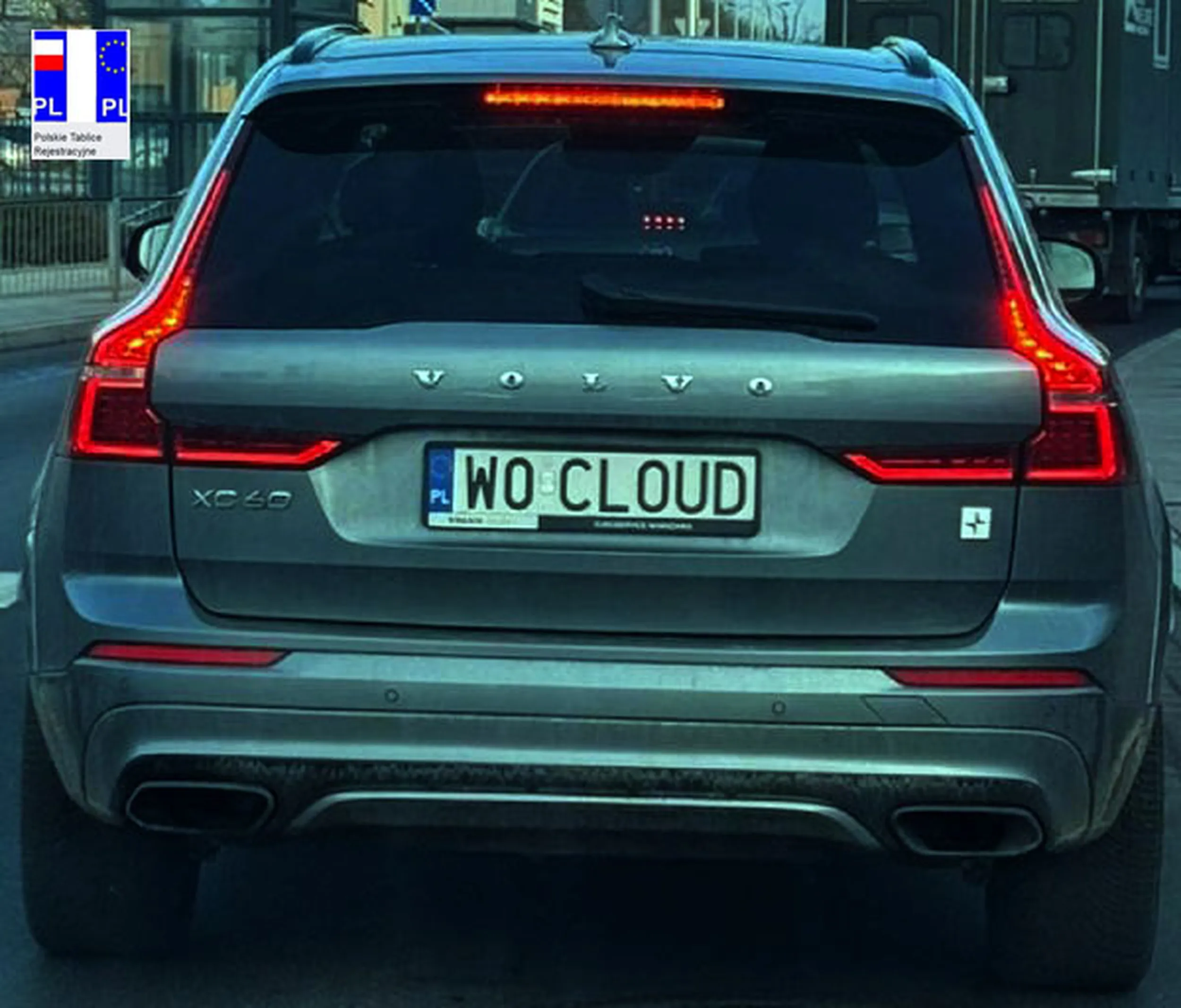 Fajny numer, blacha W0 CLOUD