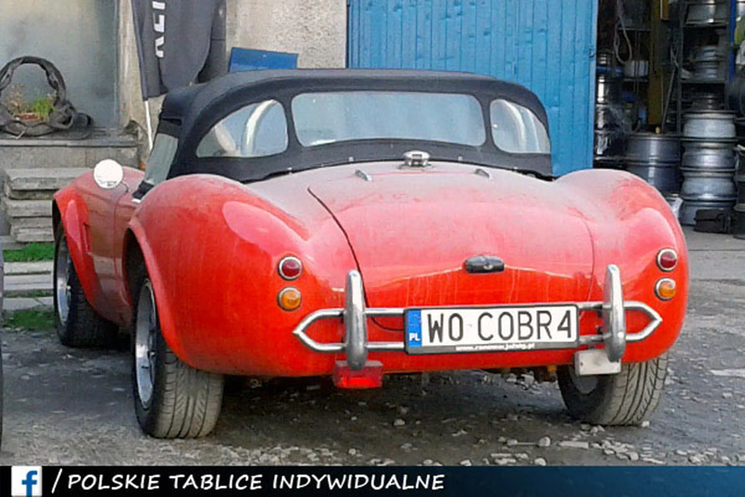 Fajny numer, blacha W0 COBR4