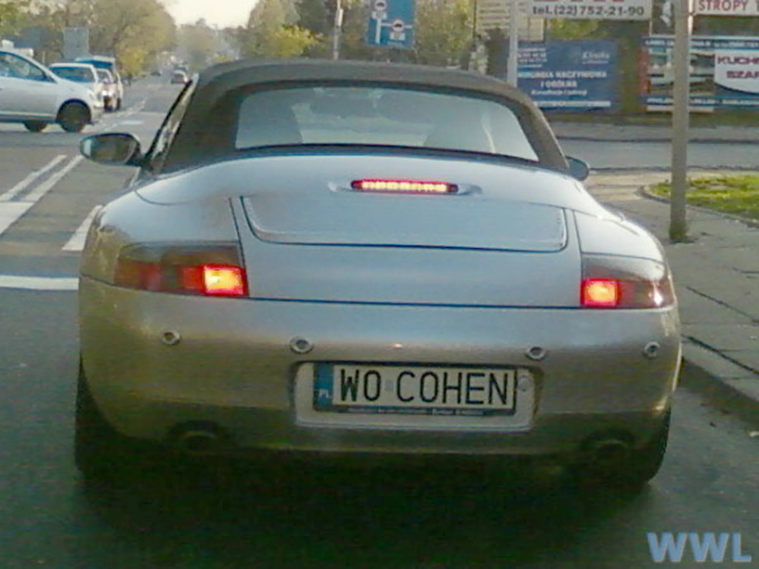 Fajny numer, blacha W0 COHEN