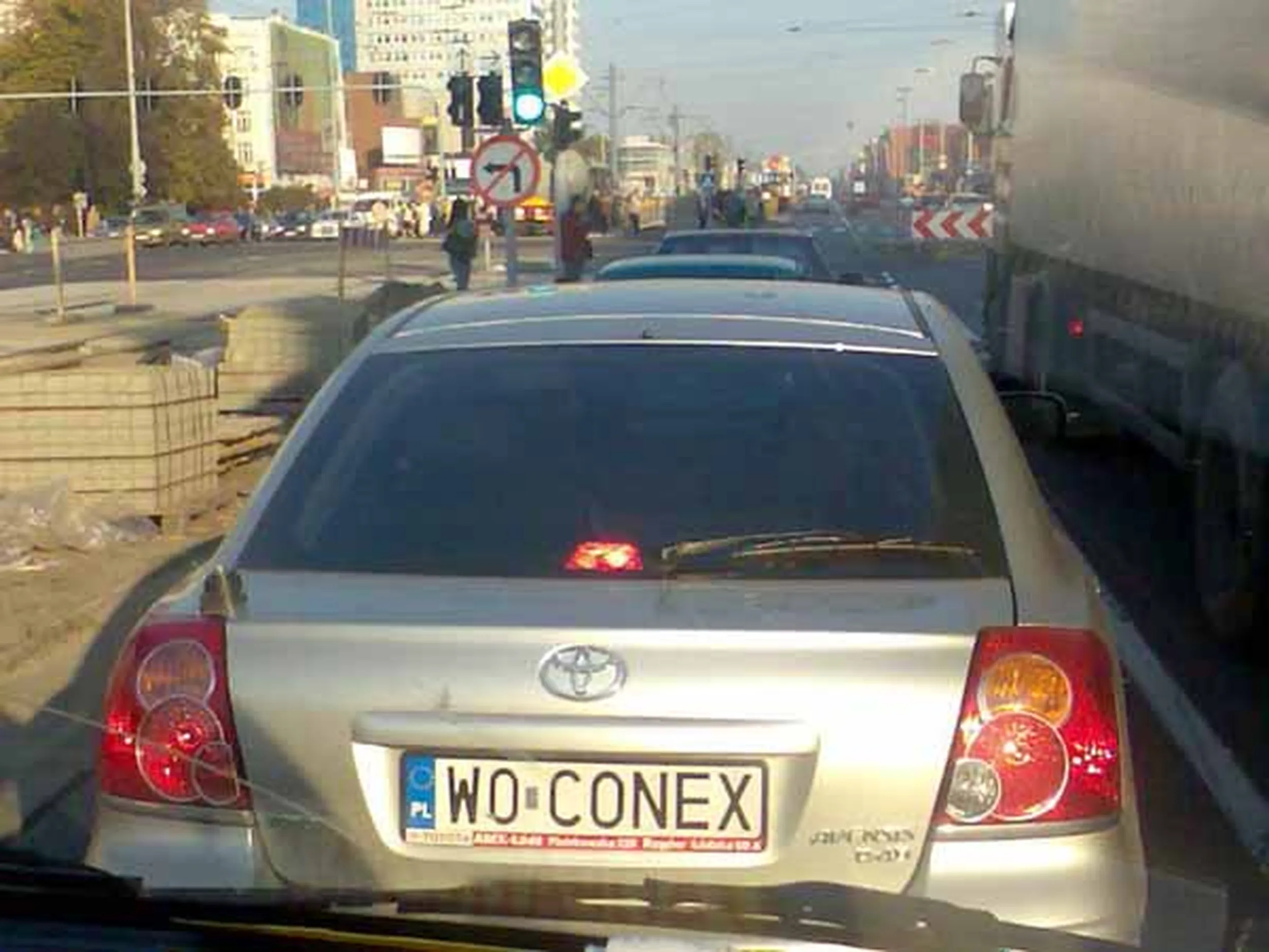 Fajny numer, blacha W0 CONEX