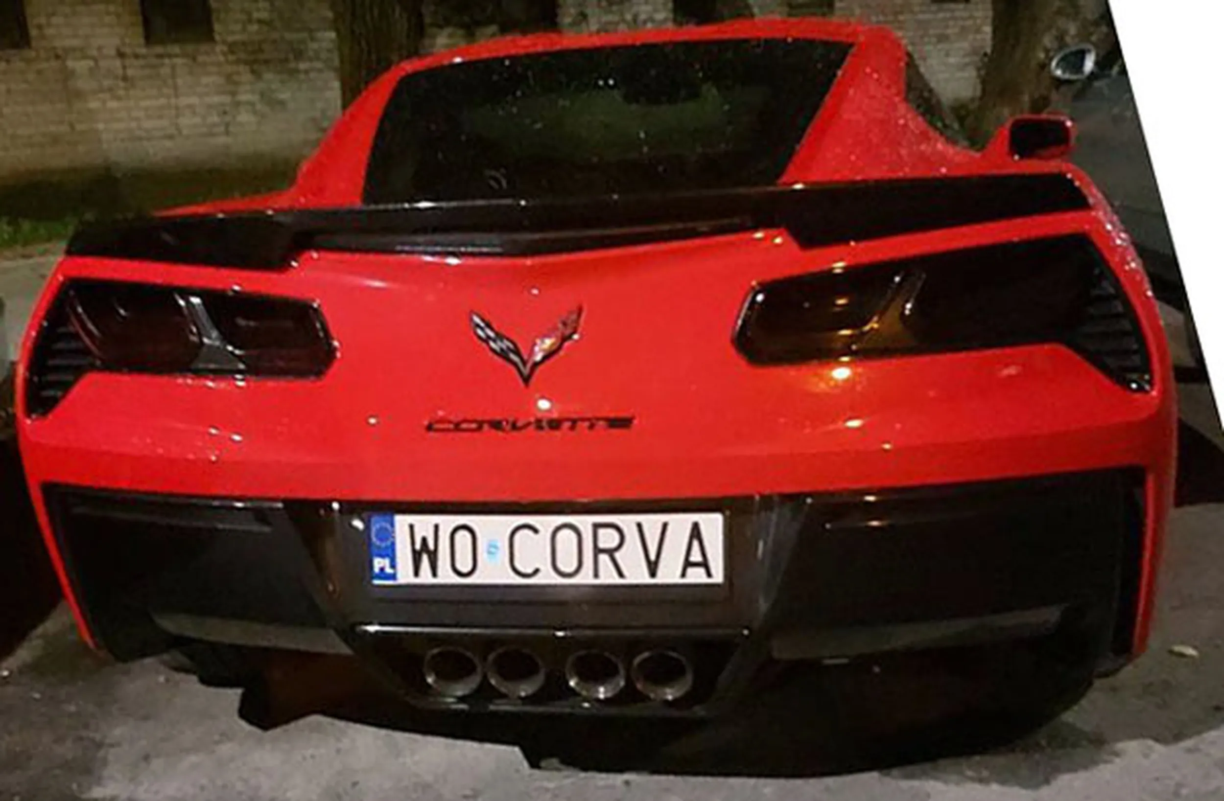 Fajny numer, blacha W0 CORVA