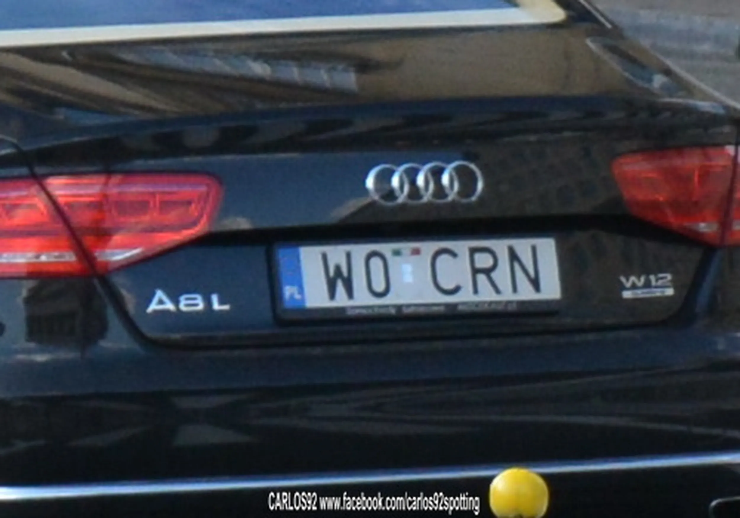 Fajny numer, blacha W0 CRN