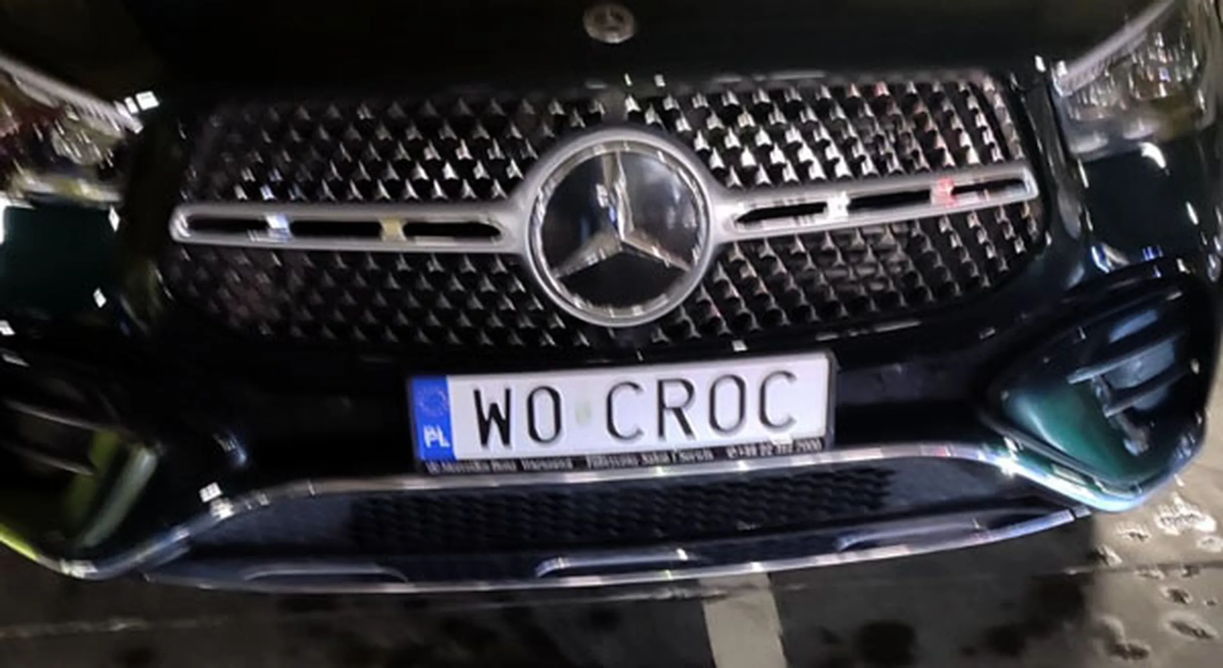 Fajny numer, blacha W0 CROC