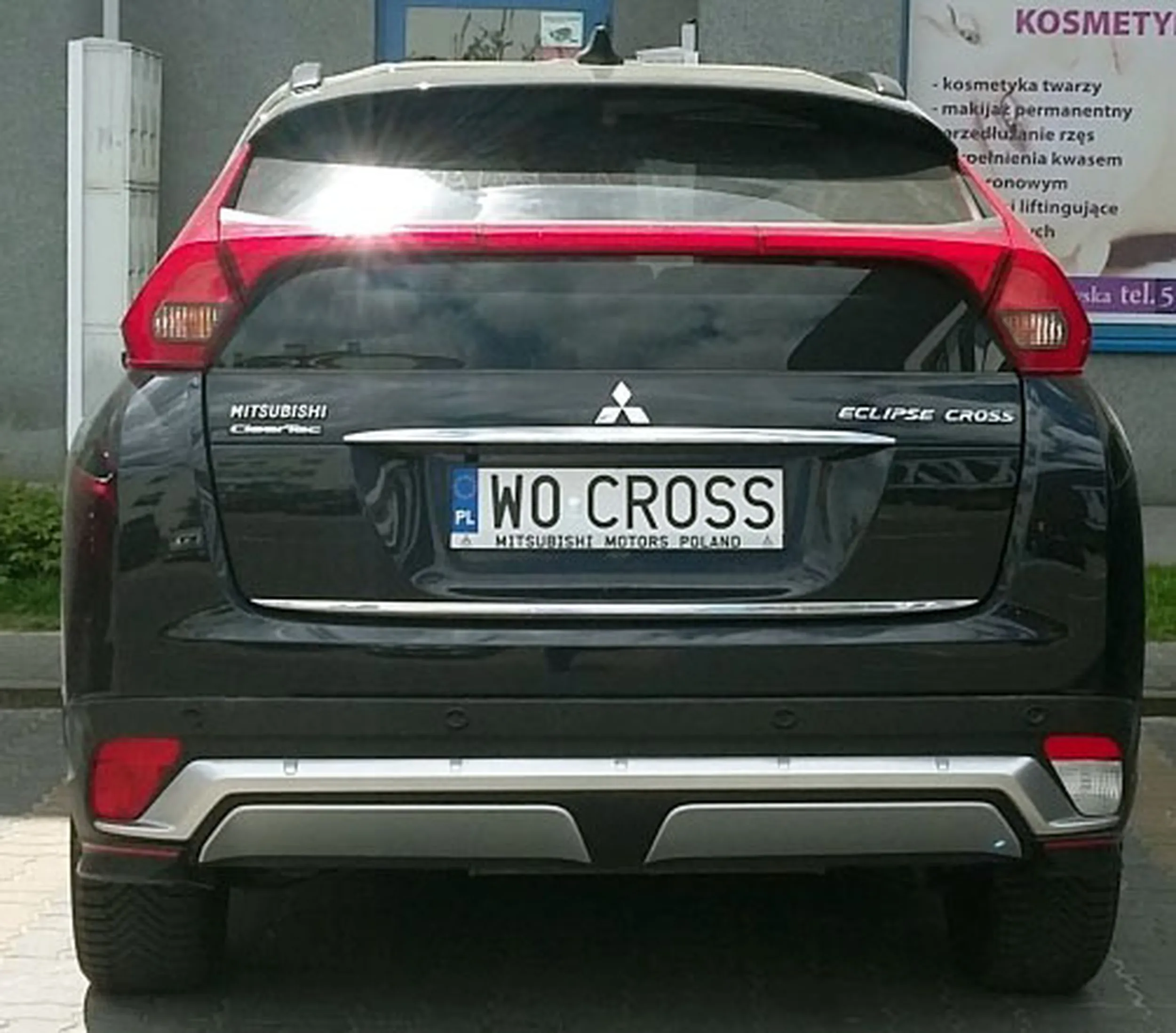 Fajny numer, blacha W0 CROSS