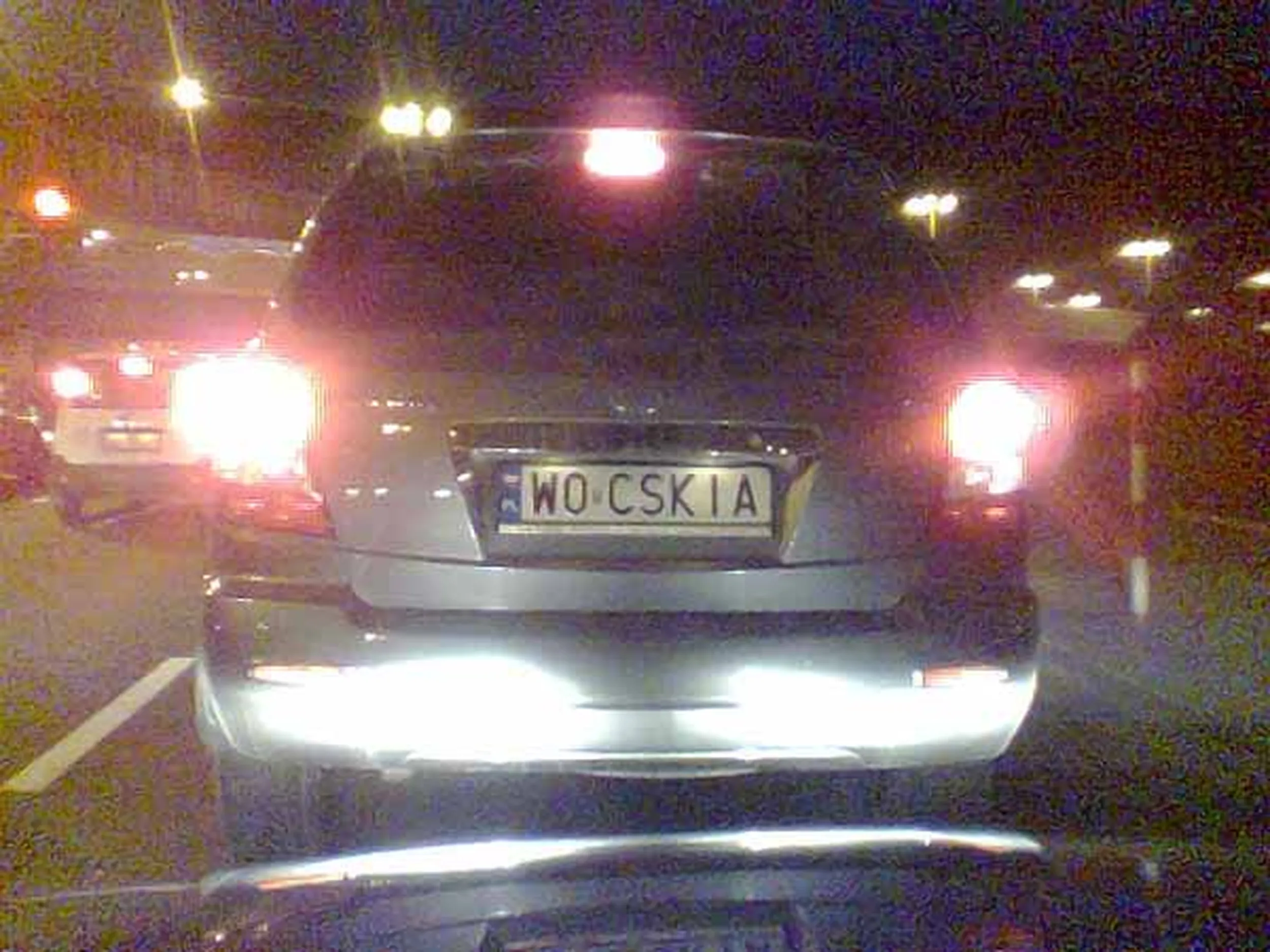 Fajny numer, blacha W0 CSKIA