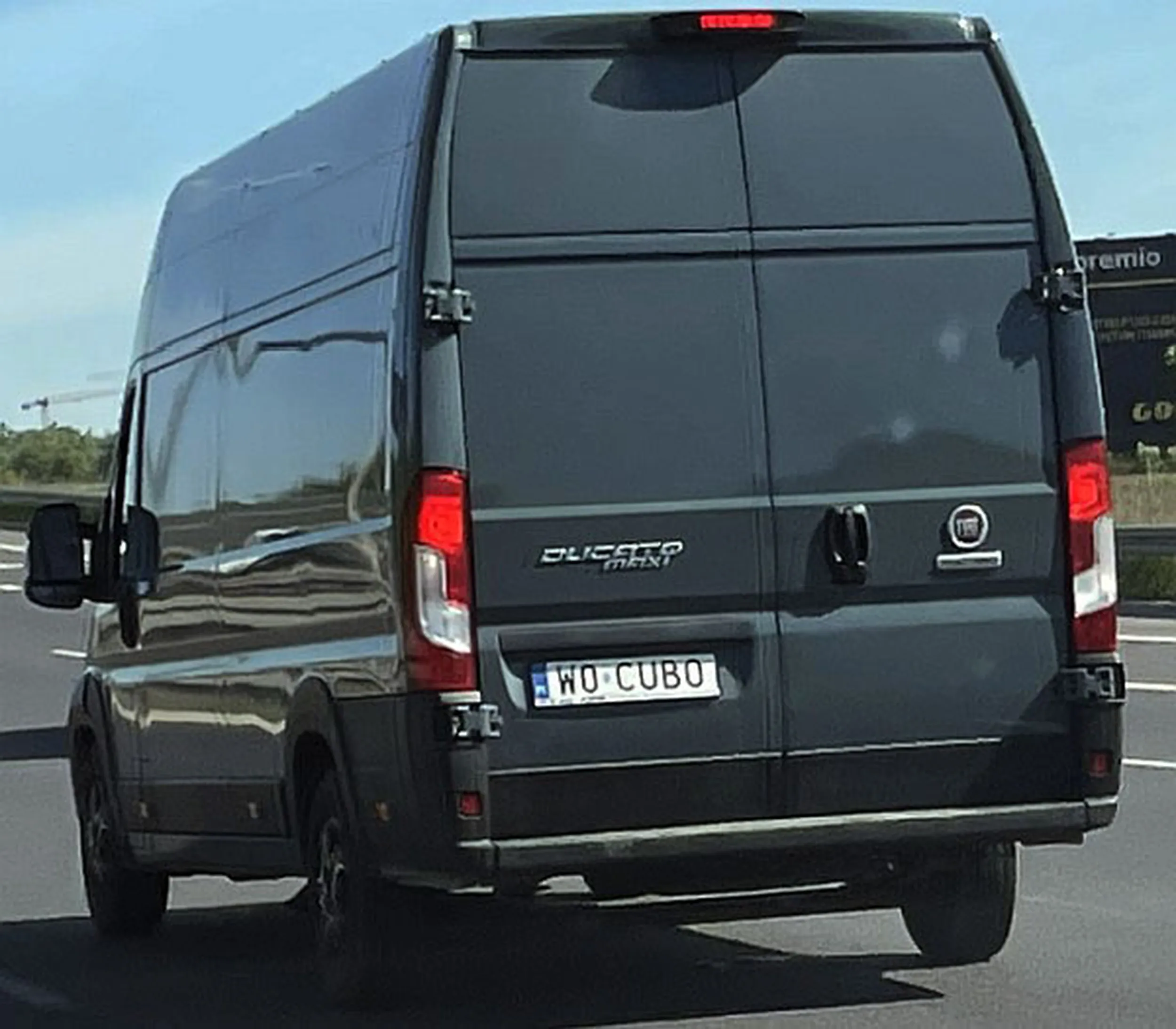 Fajny numer, blacha W0 CUBO