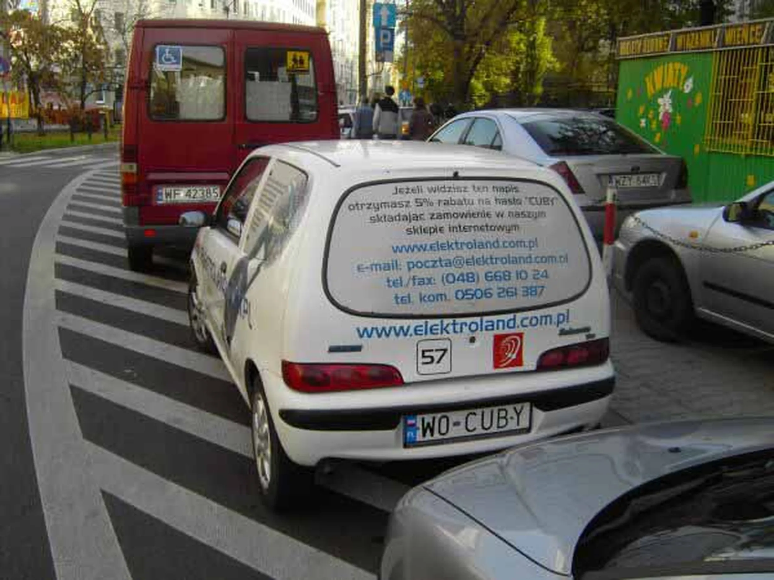 Fajny numer, blacha W0 CUBY