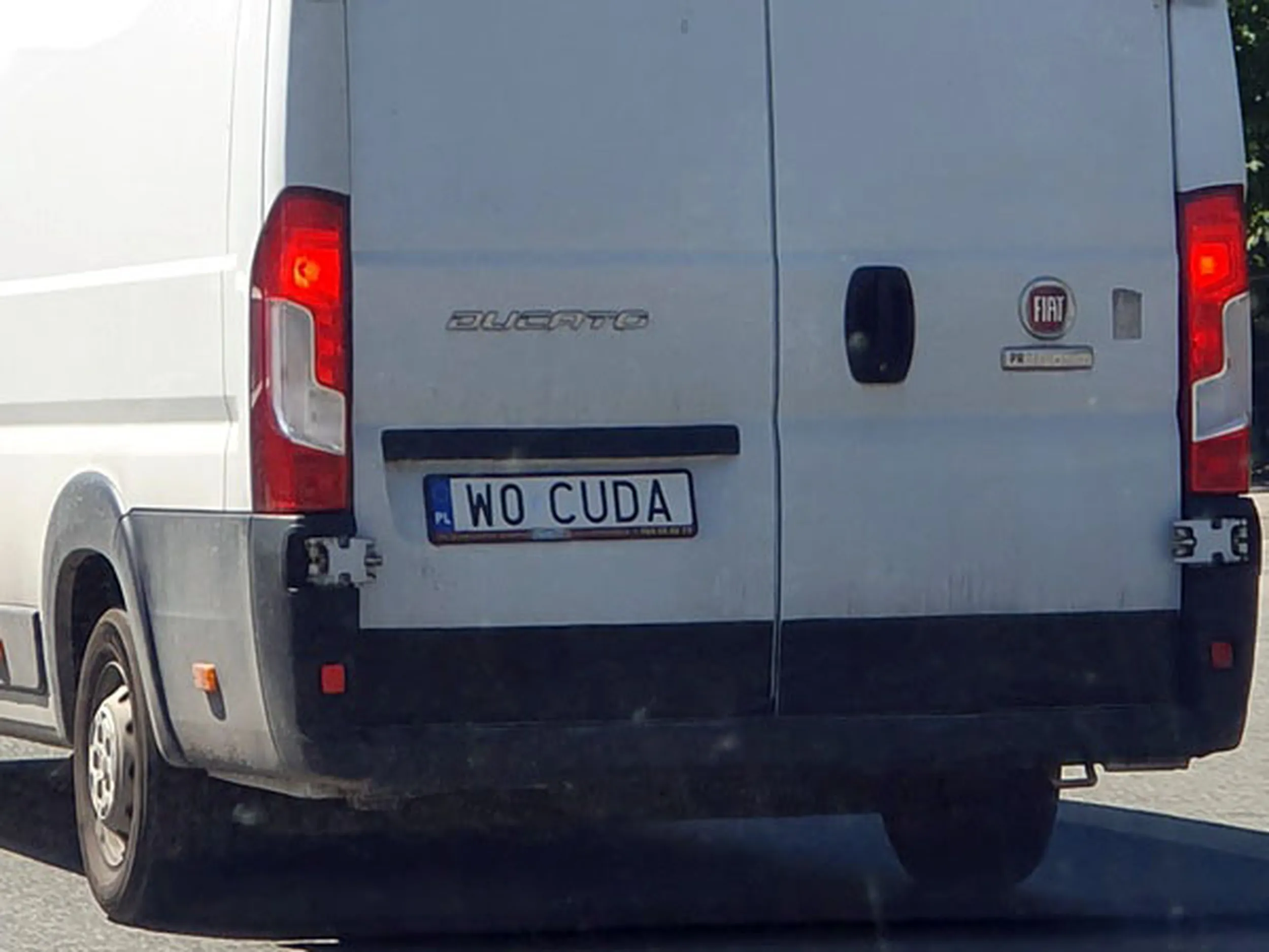 Fajny numer, blacha W0 CUDA