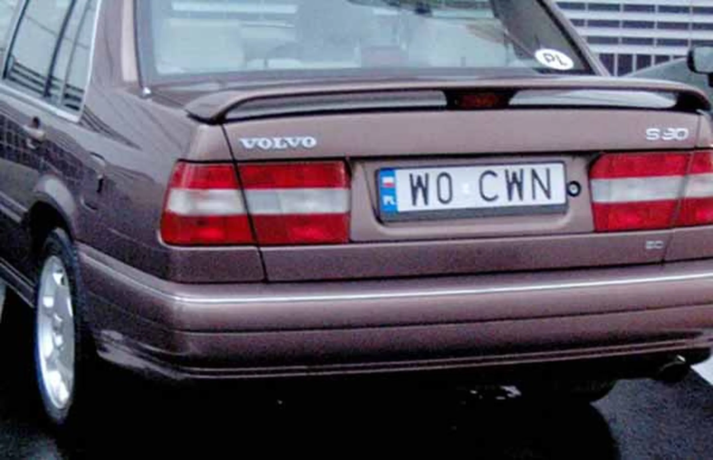 Fajny numer, blacha W0 CWN