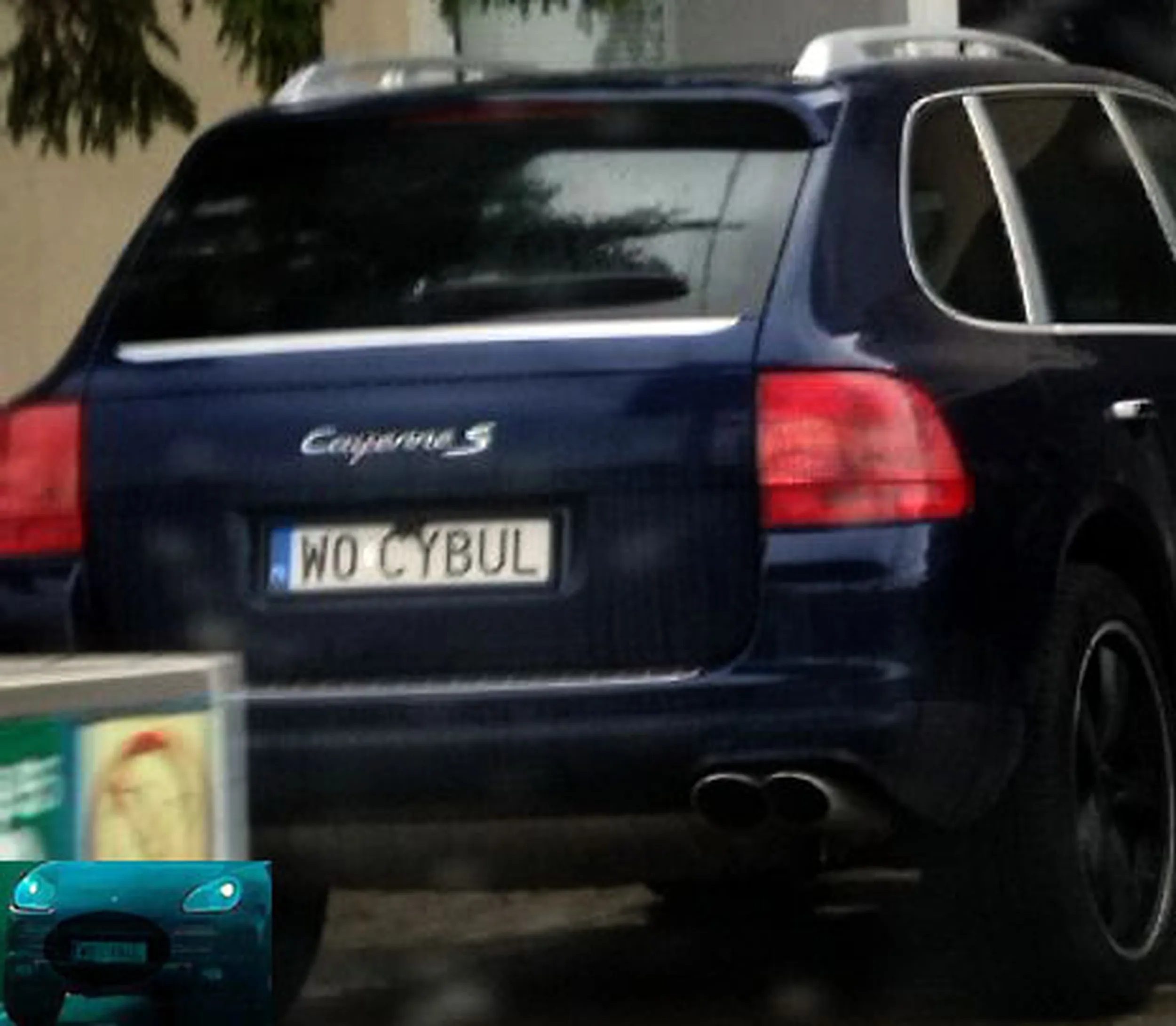 Fajny numer, blacha W0 CYBUL