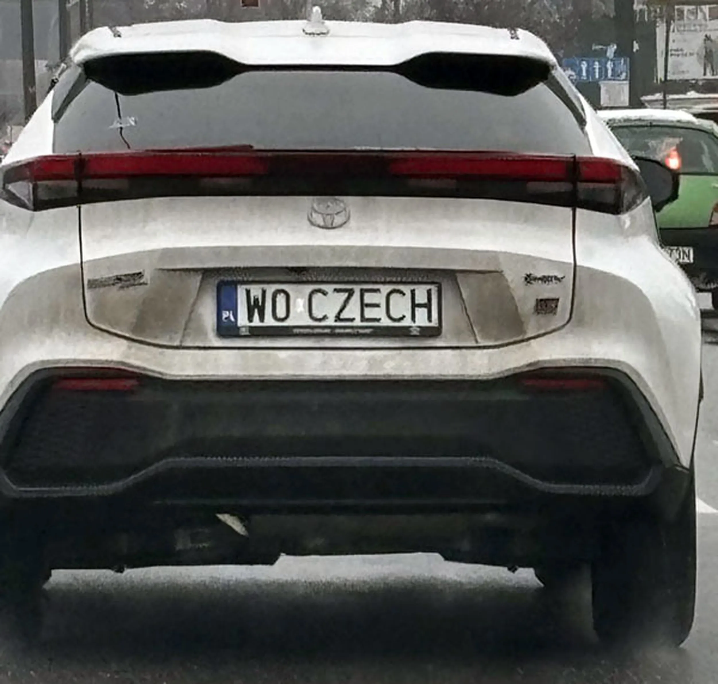 Fajny numer, blacha W0 CZECH