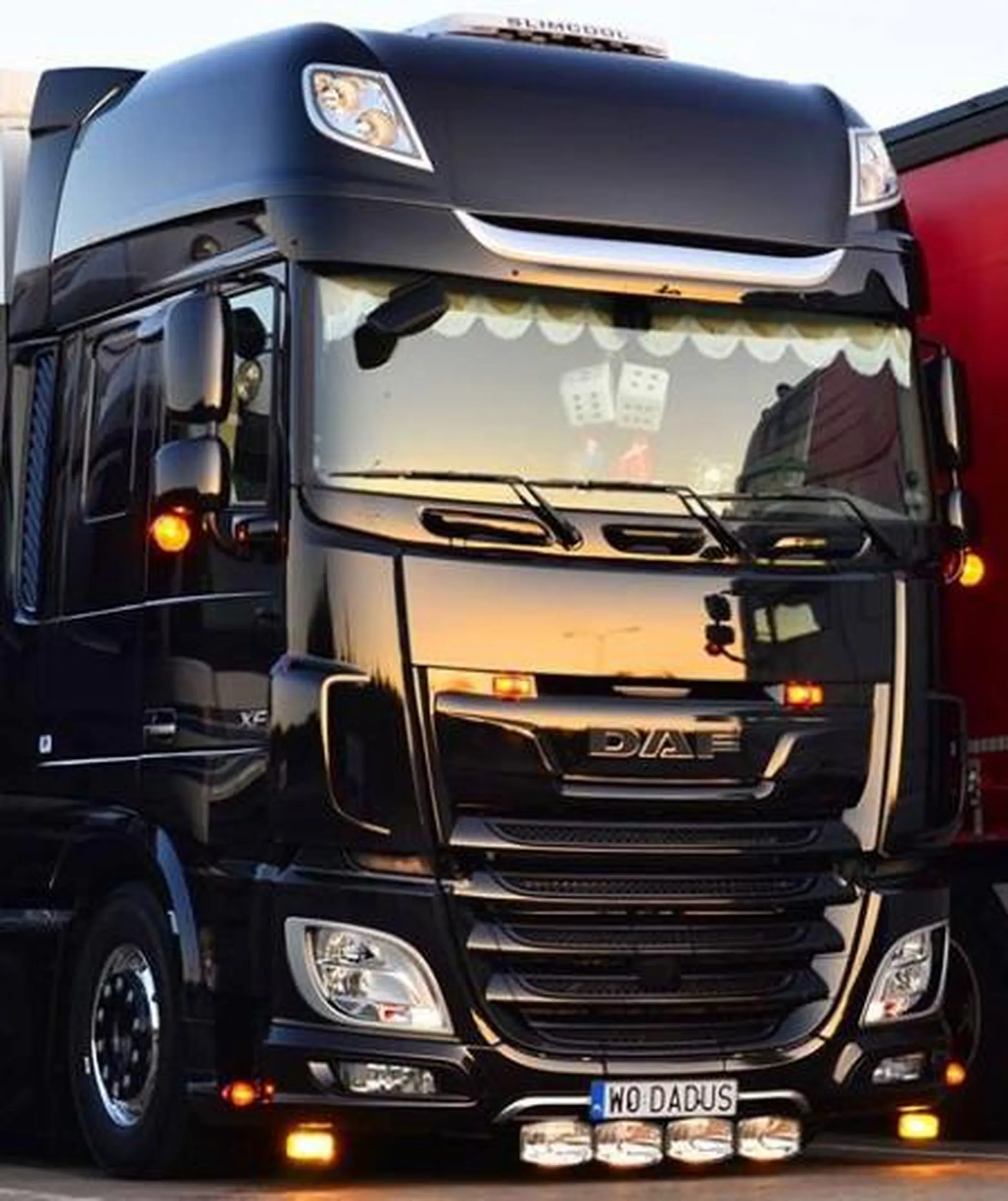 Fajny numer, blacha W0 DADUS