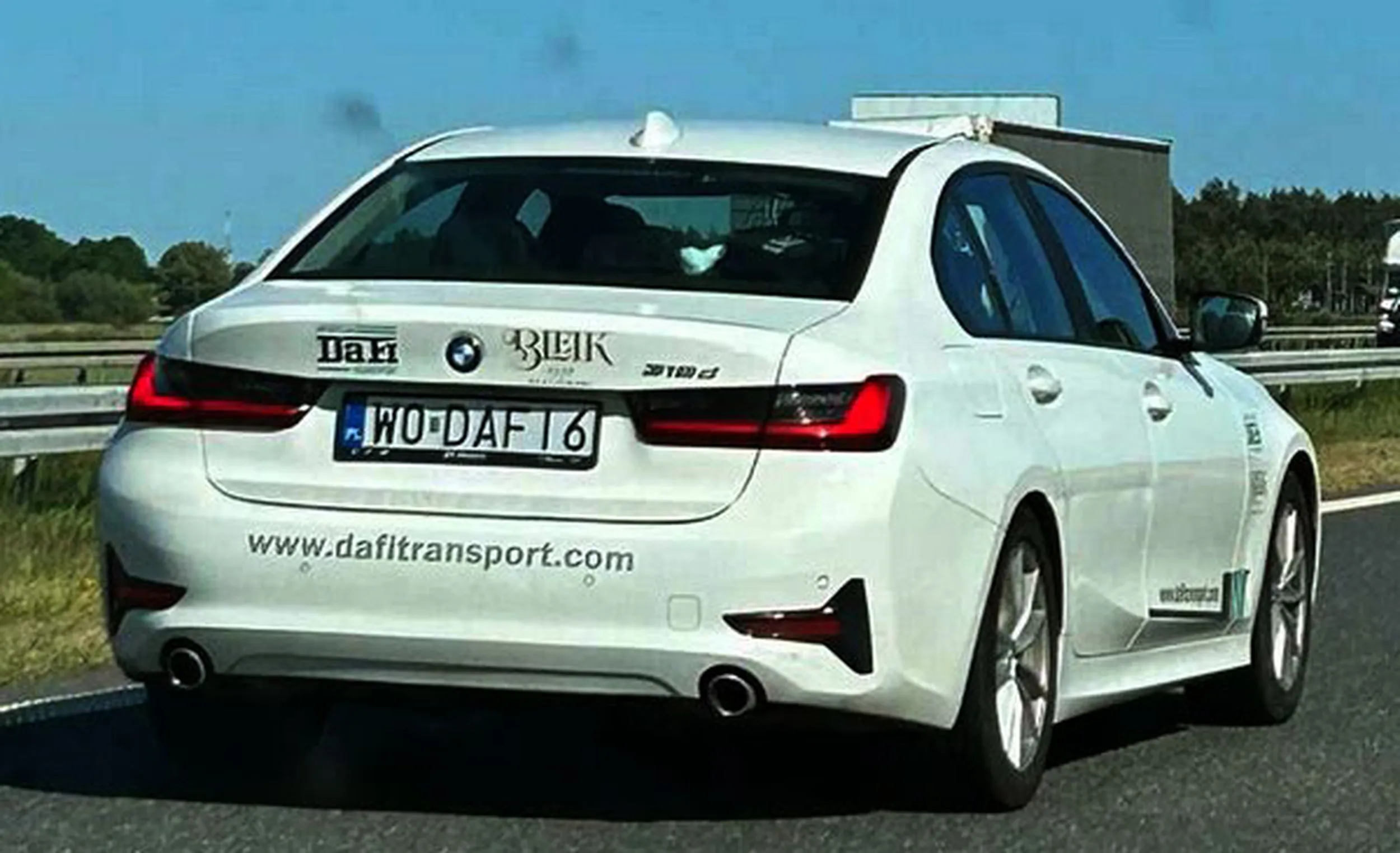 Fajny numer, blacha W0 DAFI6