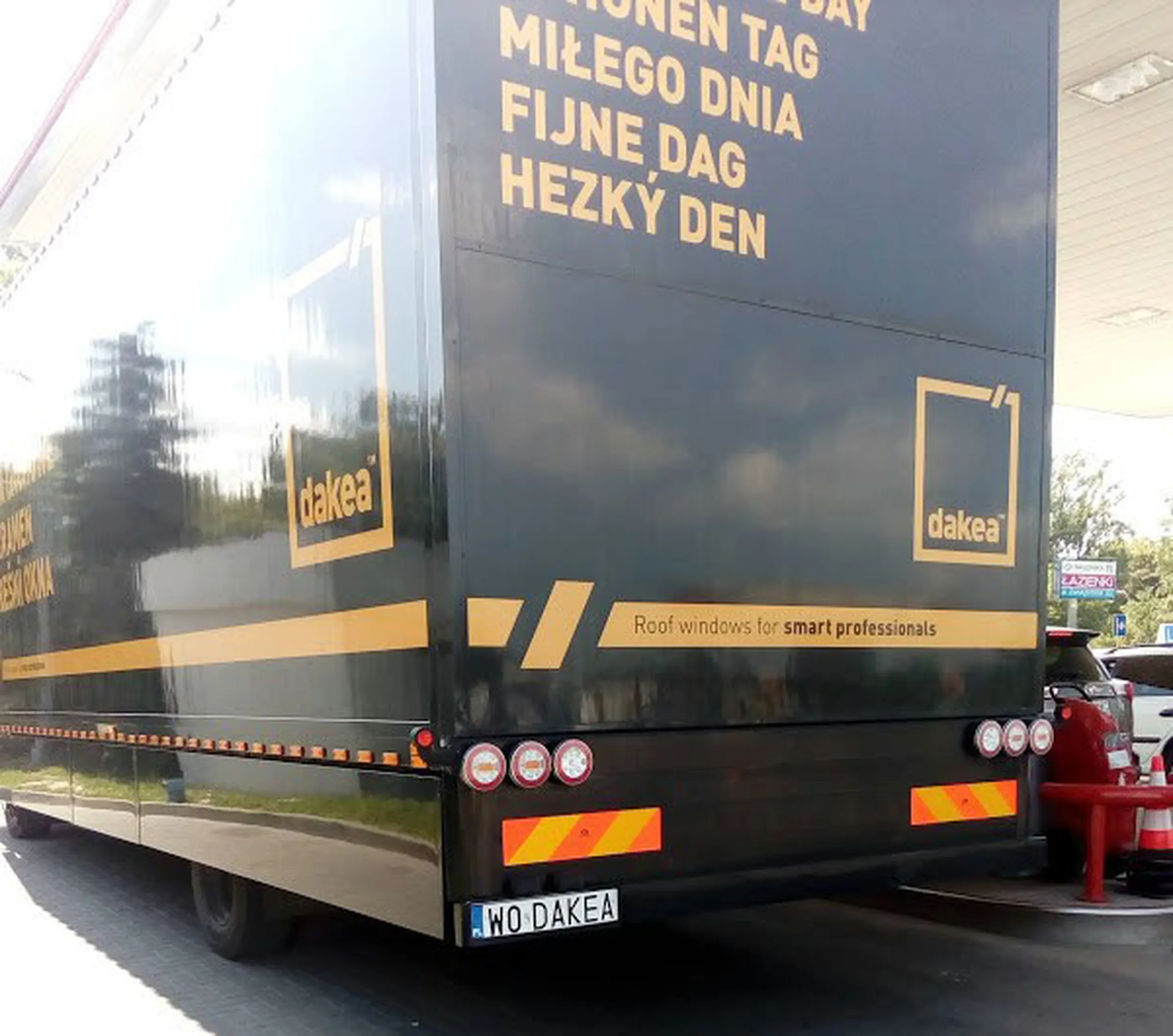 Fajny numer, blacha W0 DAKEA