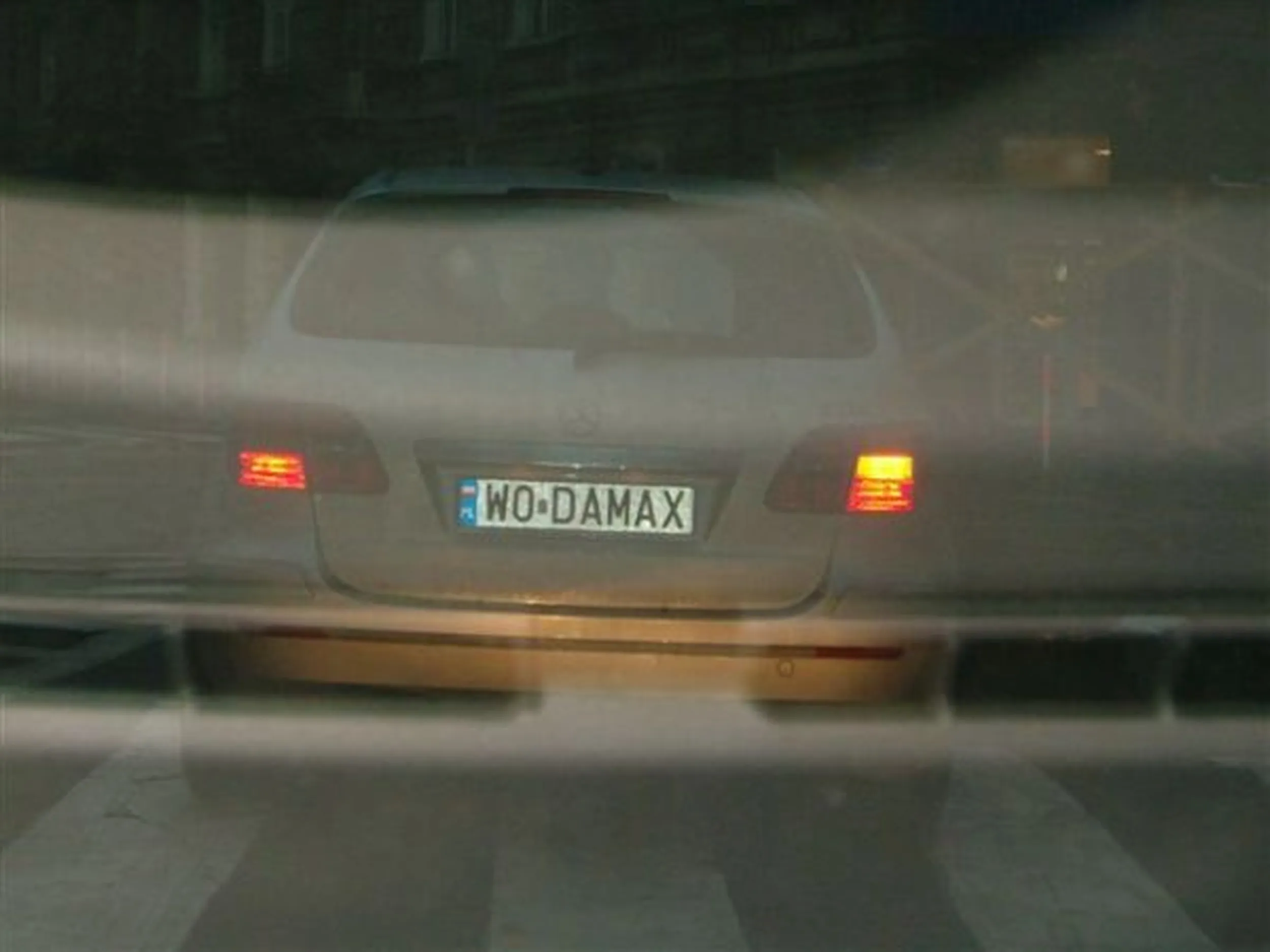 Fajny numer, blacha W0 DAMAX