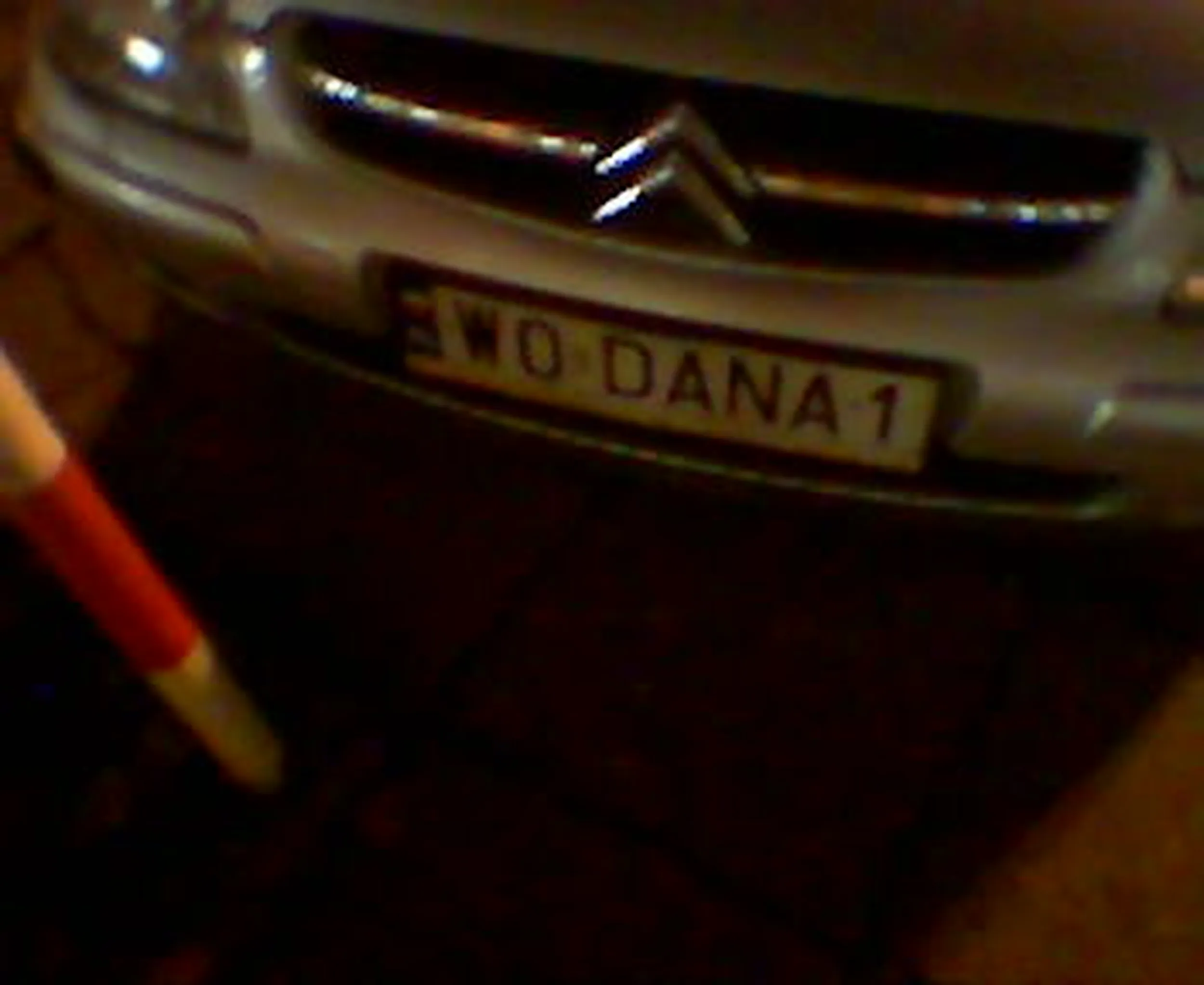 Fajny numer, blacha W0 DANA1