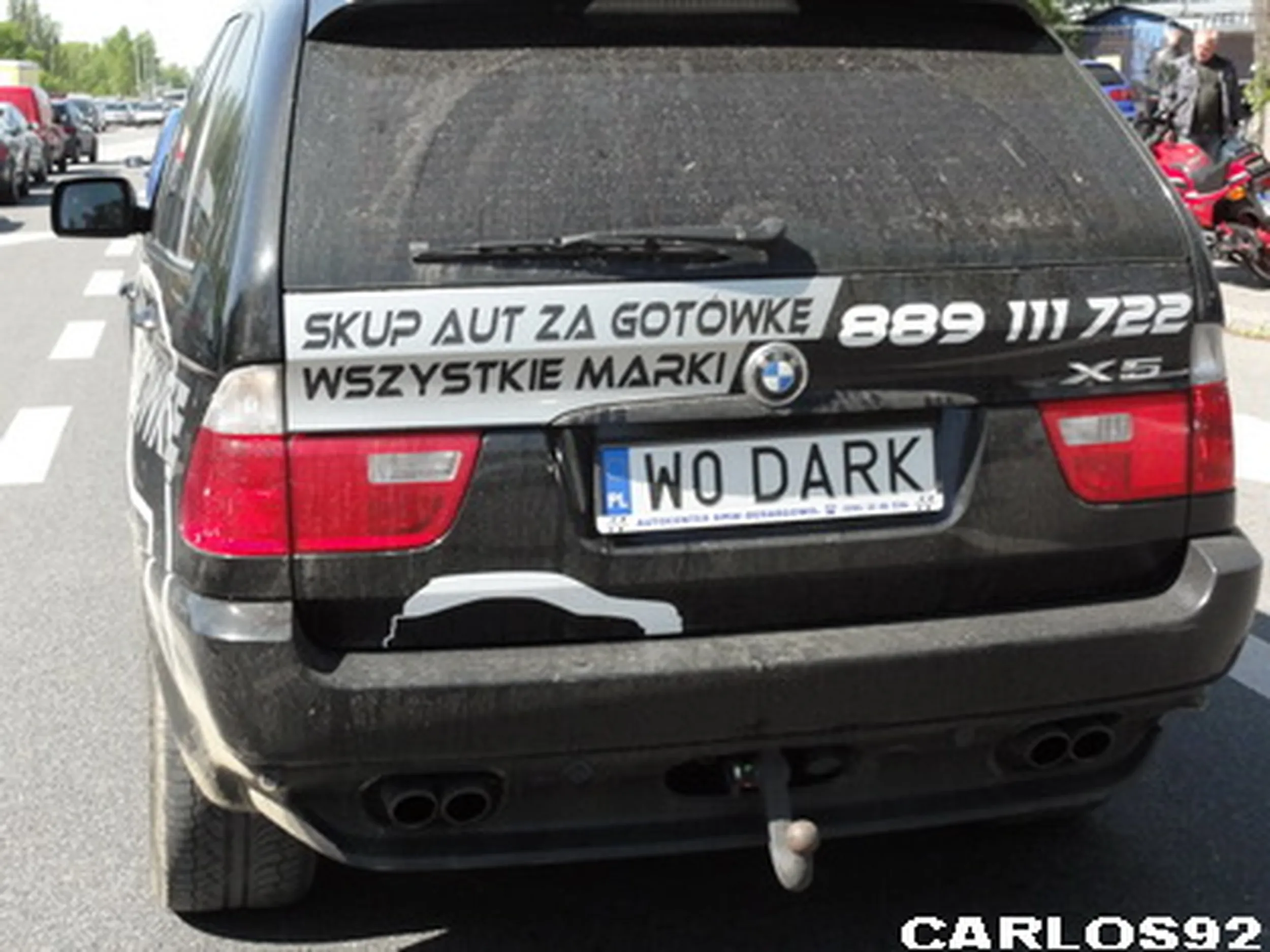 Fajny numer, blacha W0 DARK