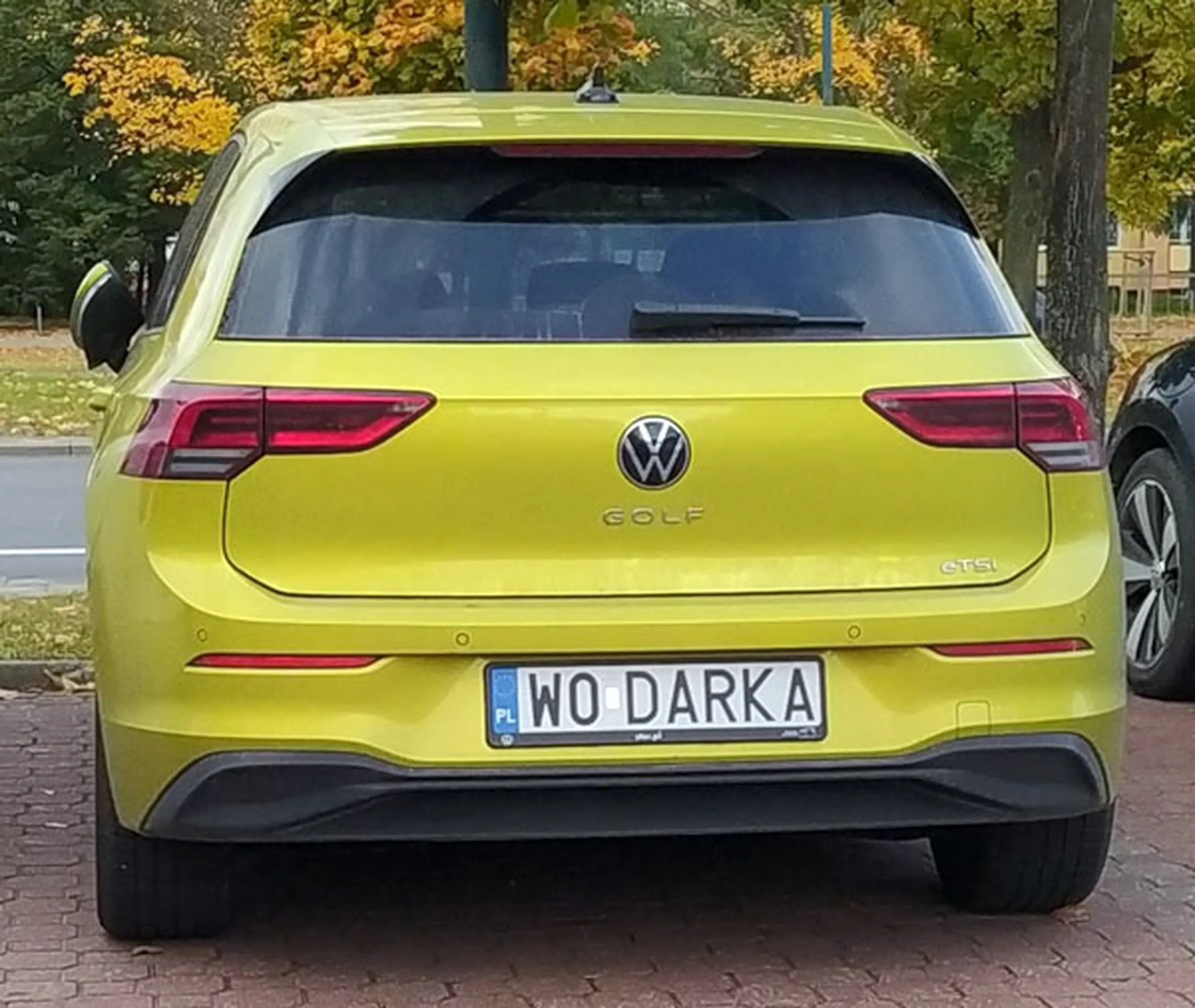 Fajny numer, blacha W0 DARKA