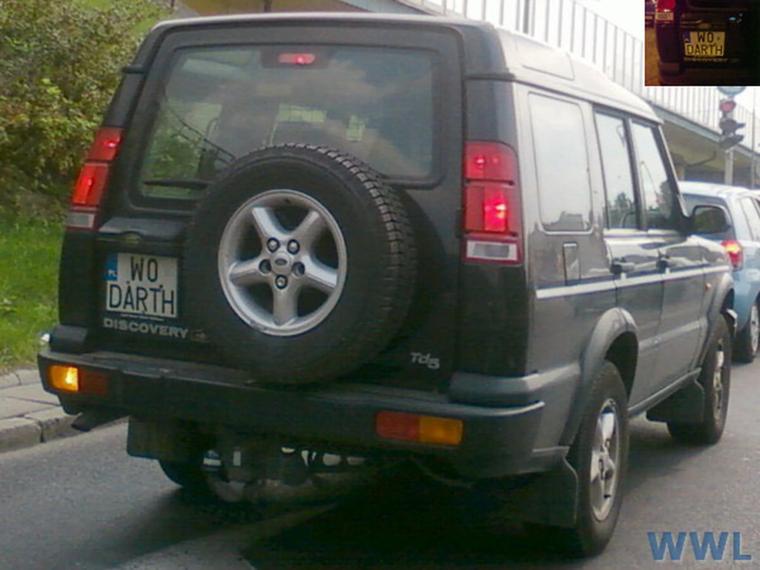 Fajny numer, blacha W0 DARTH