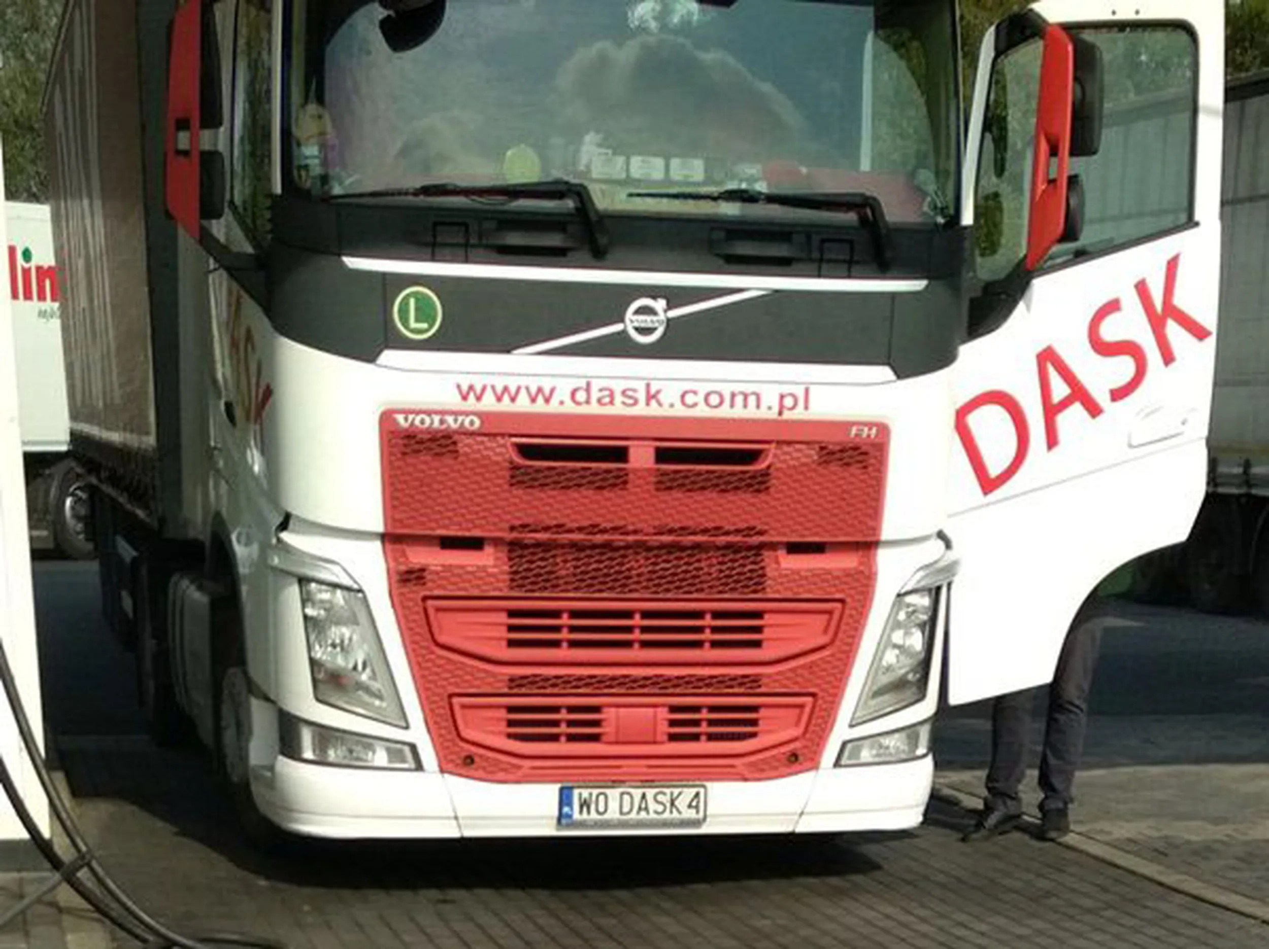 Fajny numer, blacha W0 DASK4