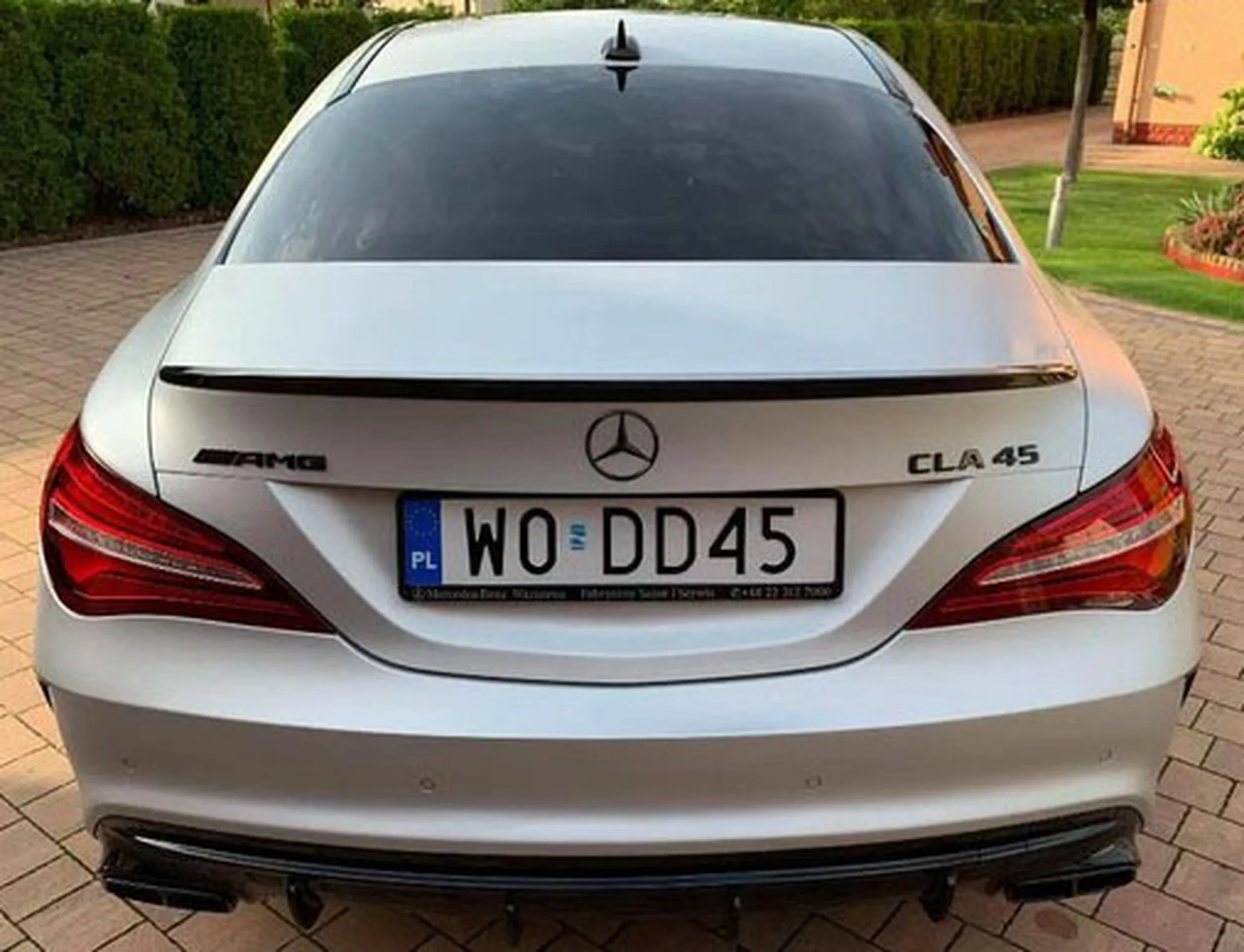 Fajny numer, blacha W0 DD45