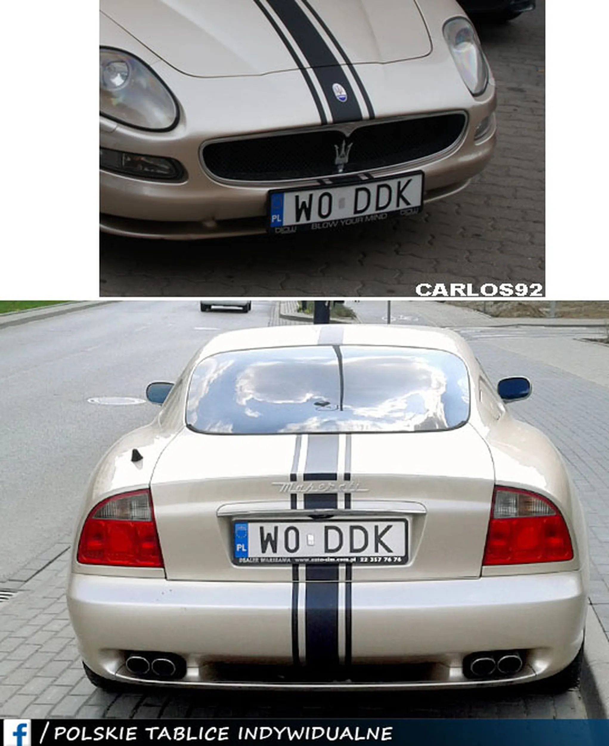 Fajny numer, blacha W0 DDK