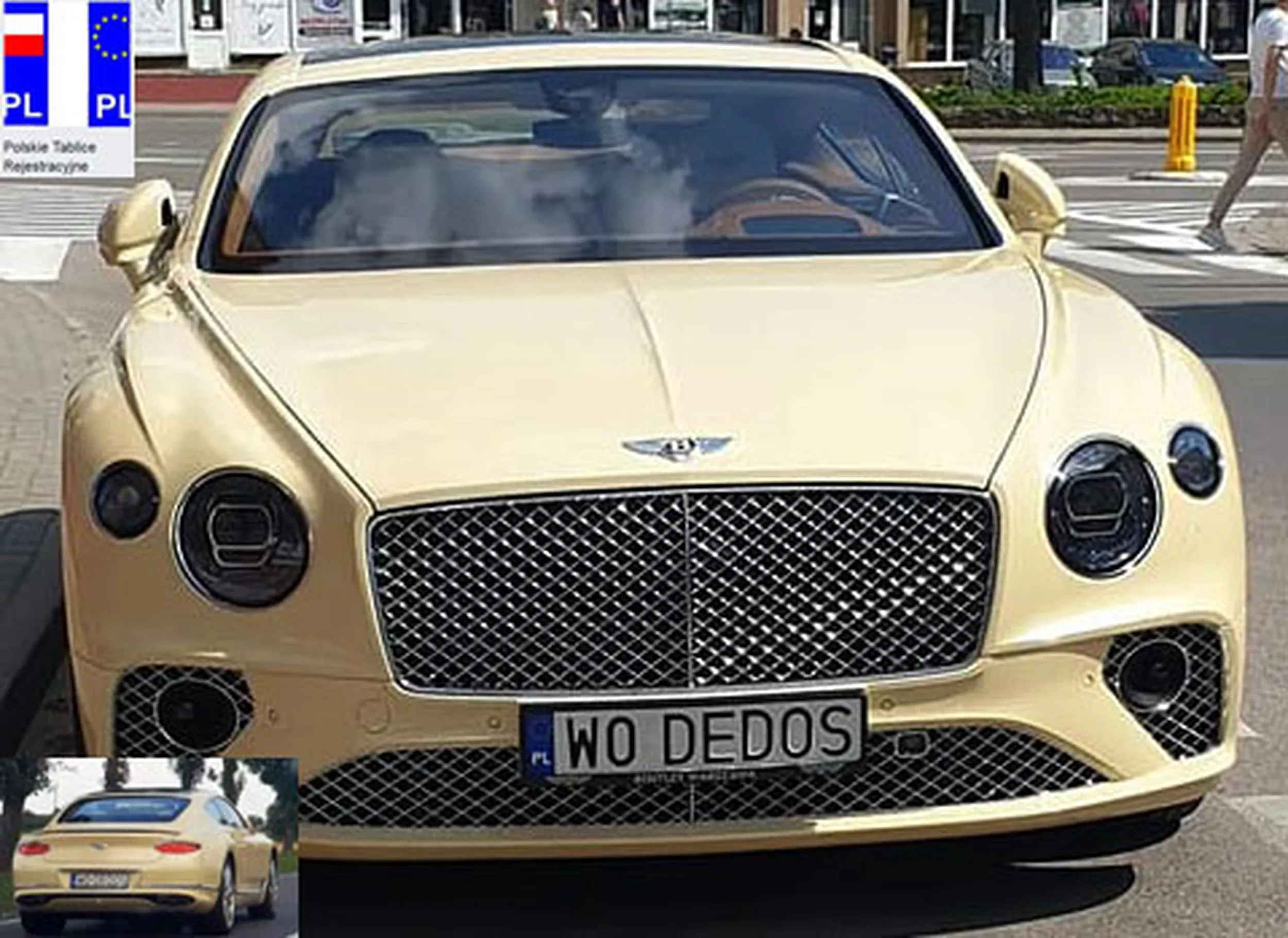 Fajny numer, blacha W0 DEDOS