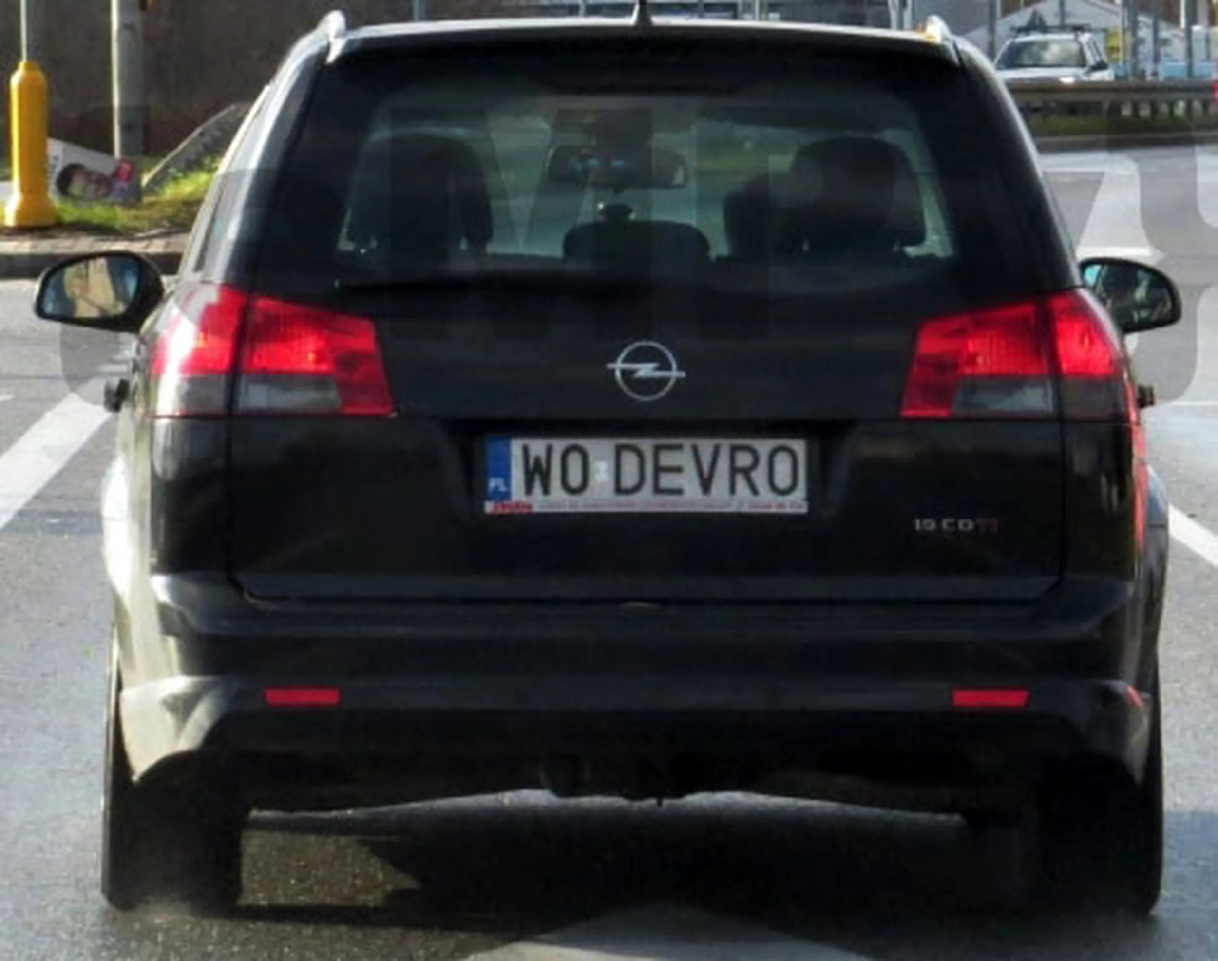 Fajny numer, blacha W0 DEVRO