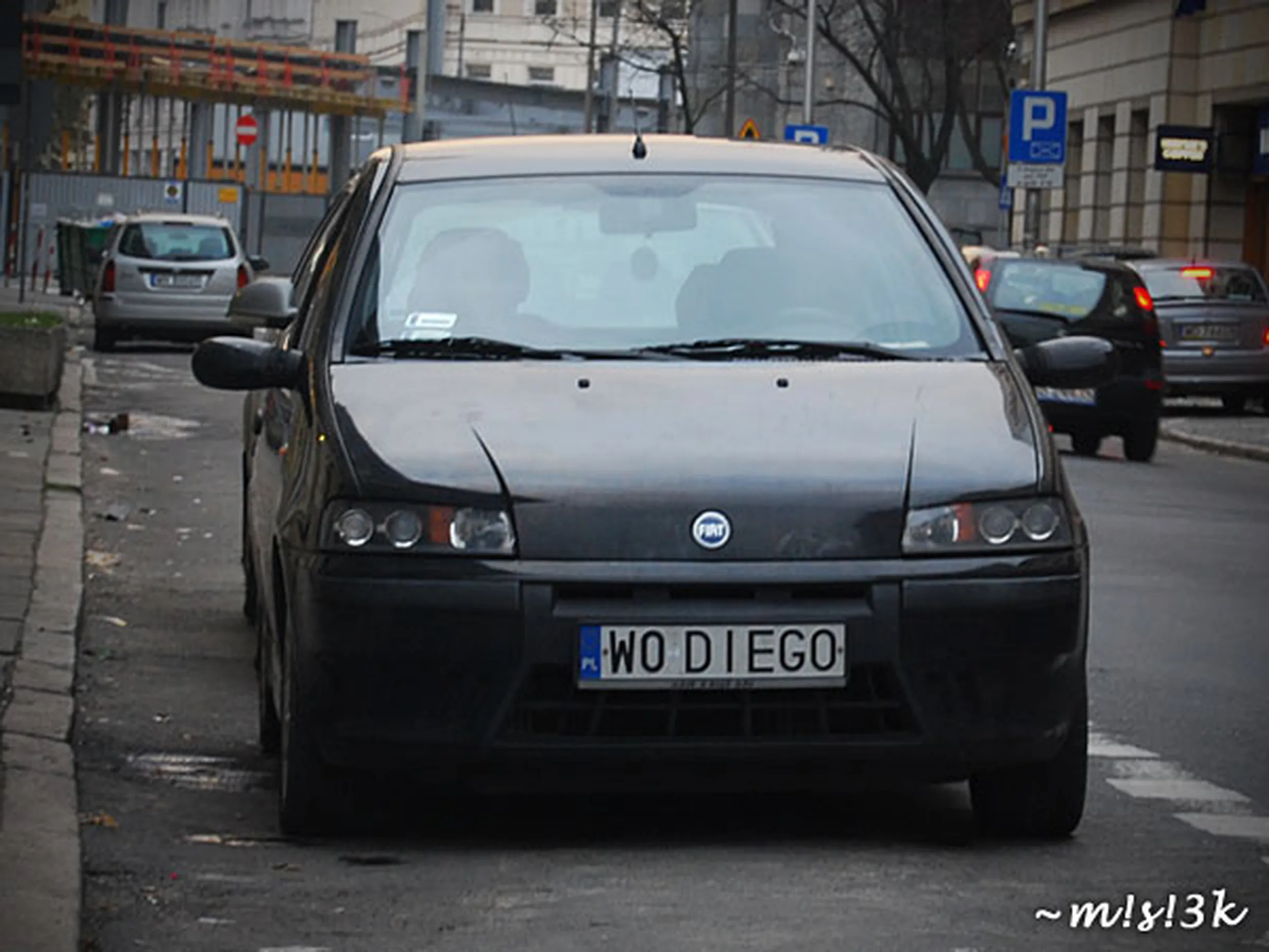 Fajny numer, blacha W0 DIEGO