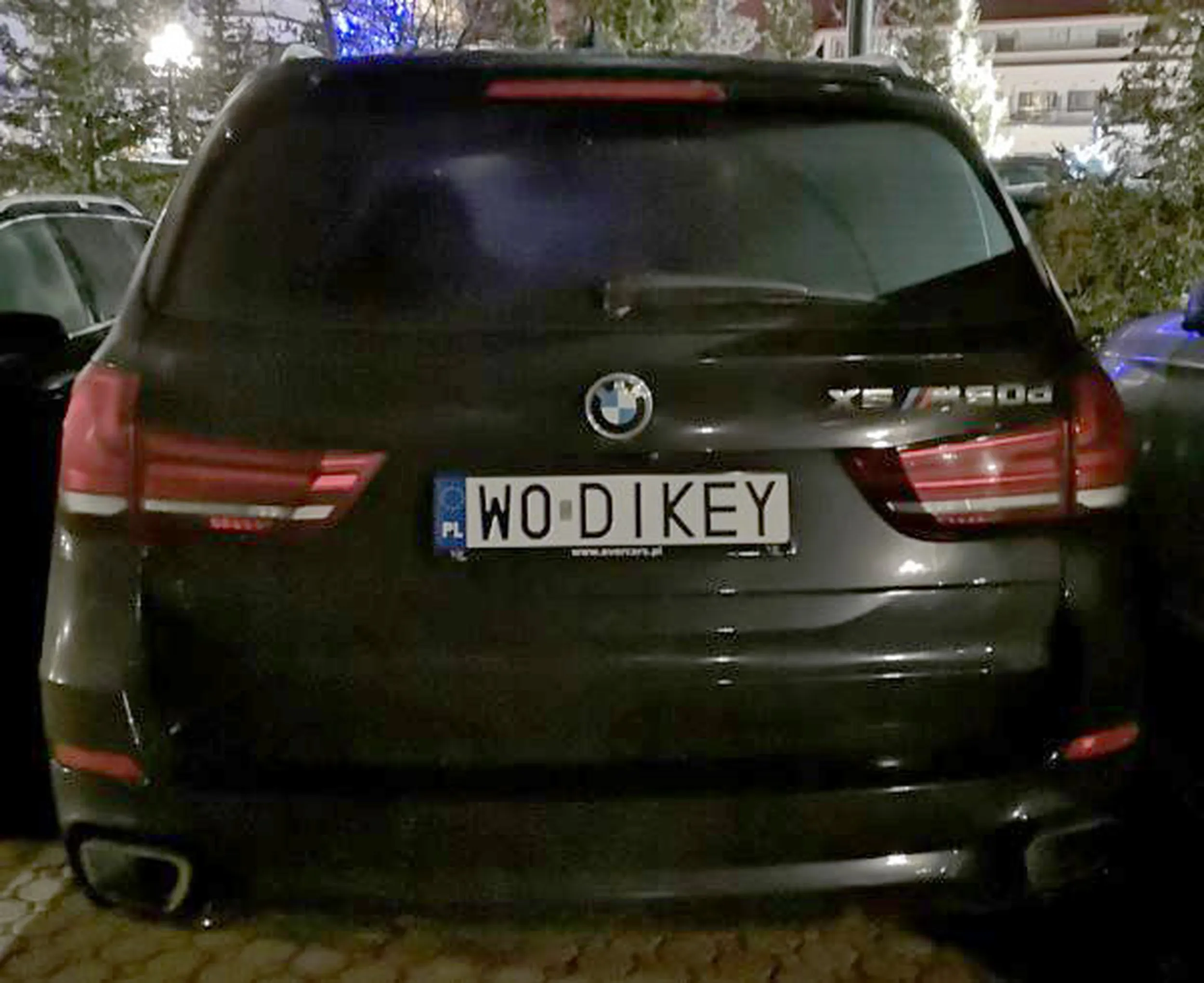 Fajny numer, blacha W0 DIKEY