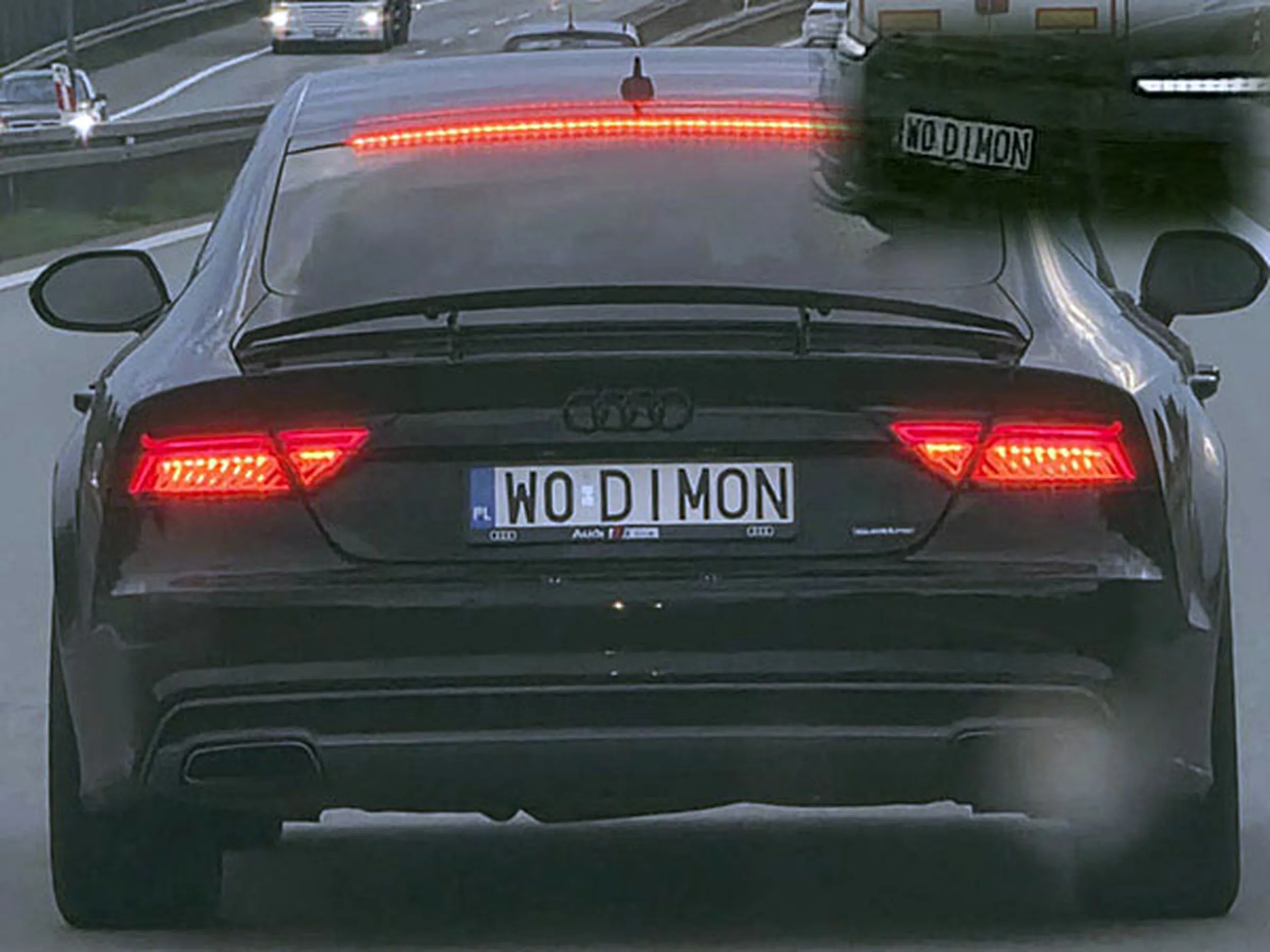 Fajny numer, blacha W0 DIMON