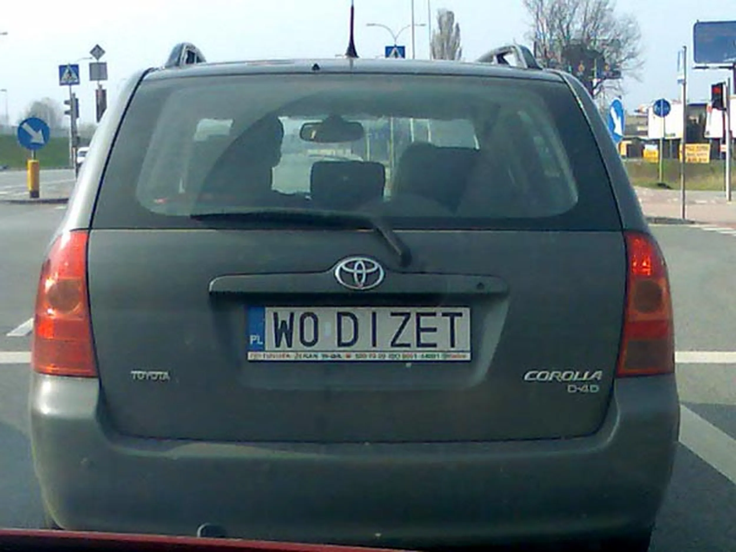 Fajny numer, blacha W0 DIZET