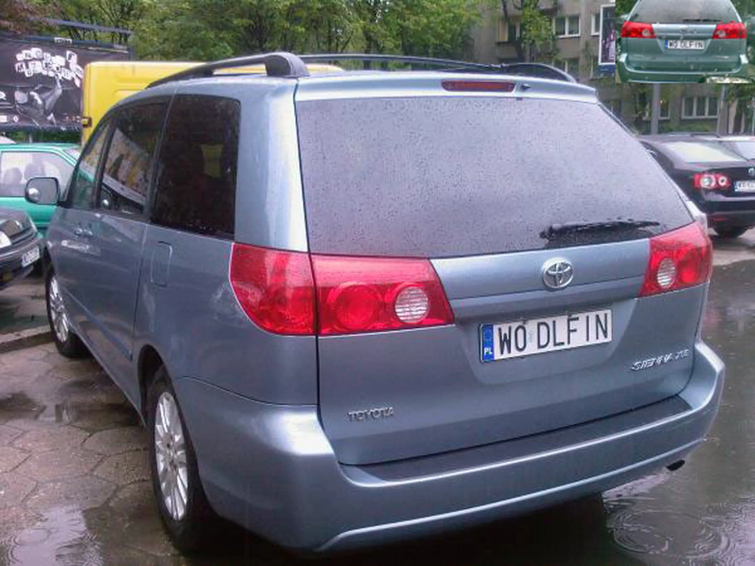 Fajny numer, blacha W0 DLFIN