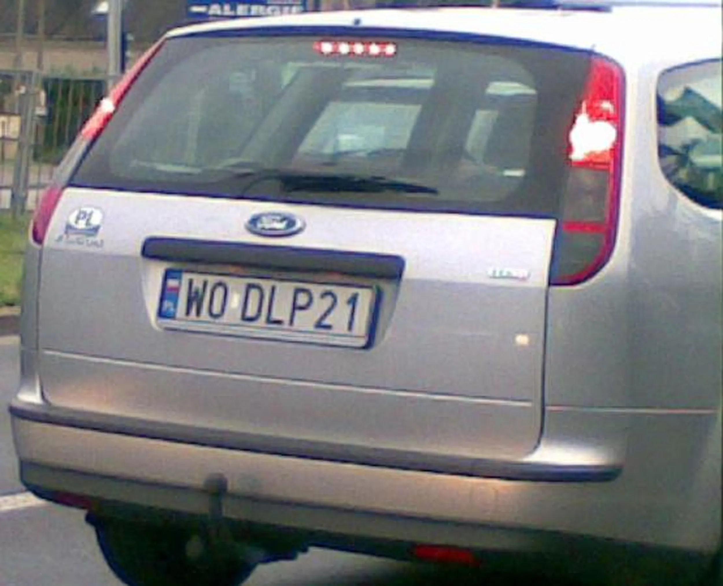 Fajny numer, blacha W0 DLP21