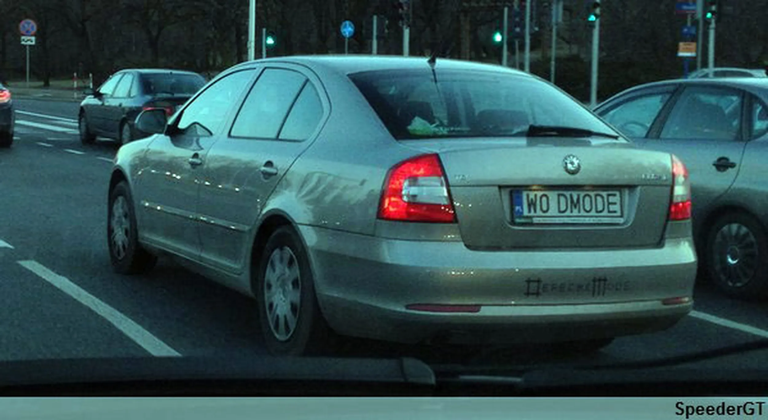 Fajny numer, blacha W0 DMODE