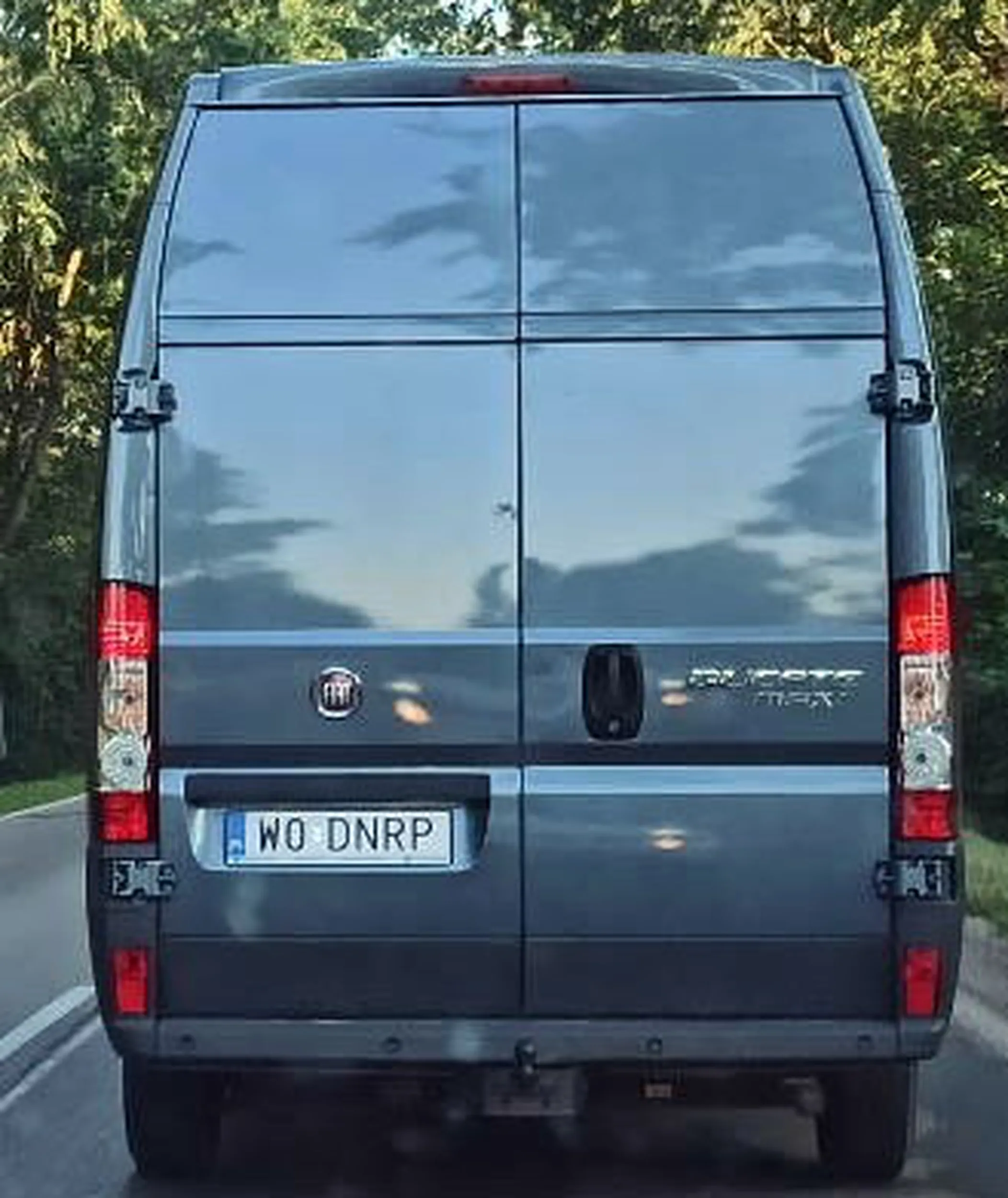 Fajny numer, blacha W0 DNRP